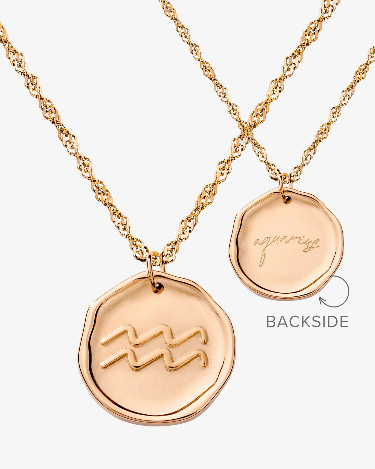 LUAMAYA Zodiac Necklace Roségold