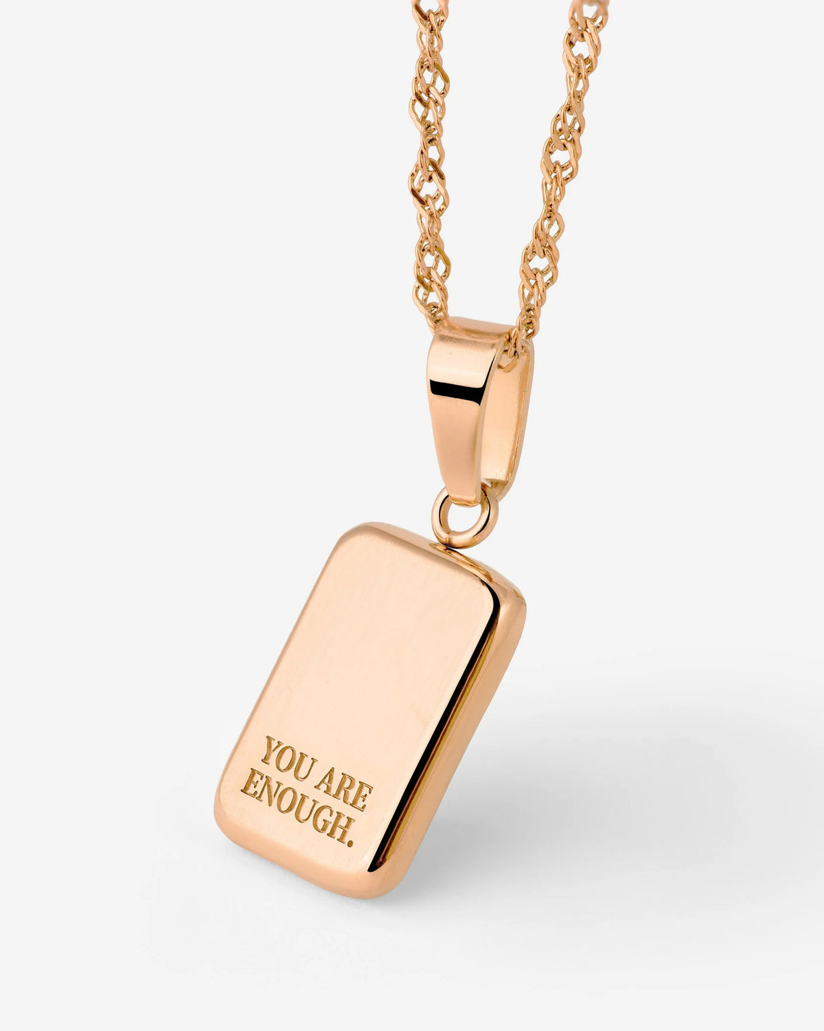 LUAMAYA You are enough Necklace Roségold