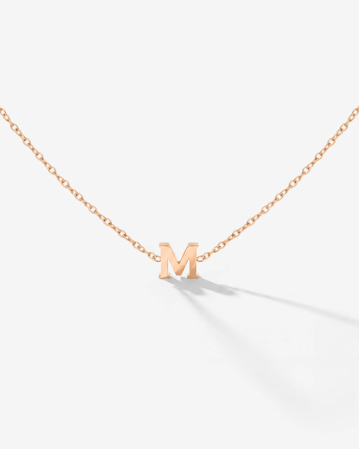 LUIAMAYA Tiny Letter Necklace ABC