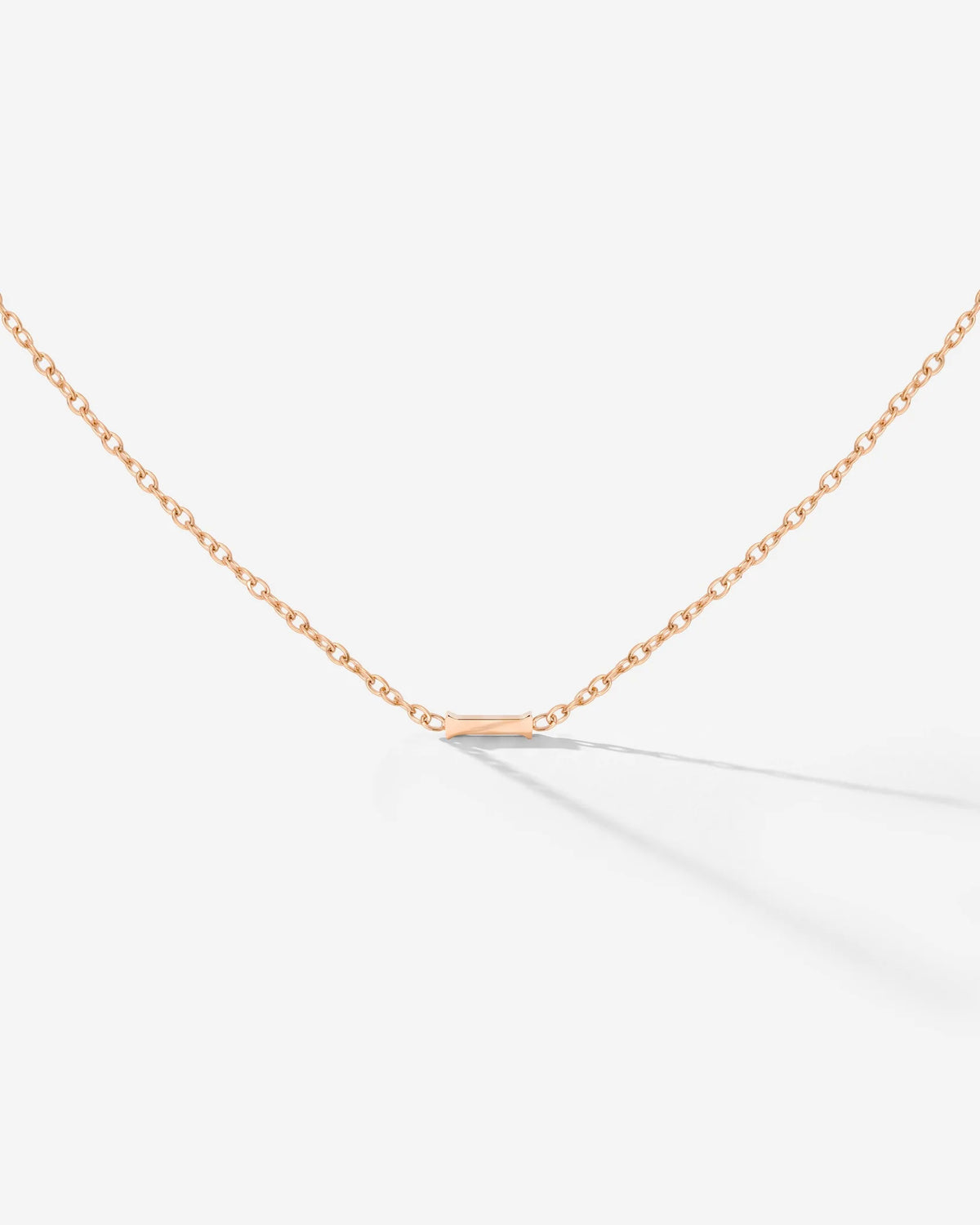 LUIAMAYA Tiny Letter Necklace ABC