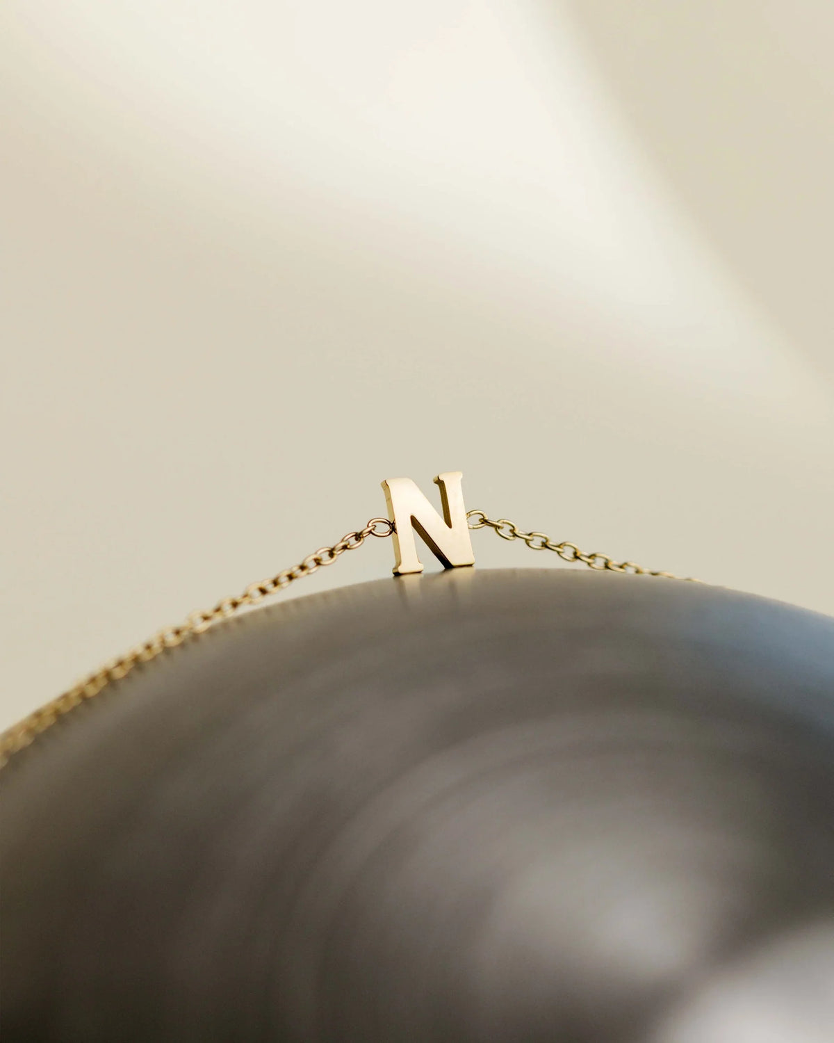 LUAMAYA Tiny Letter Bracelet