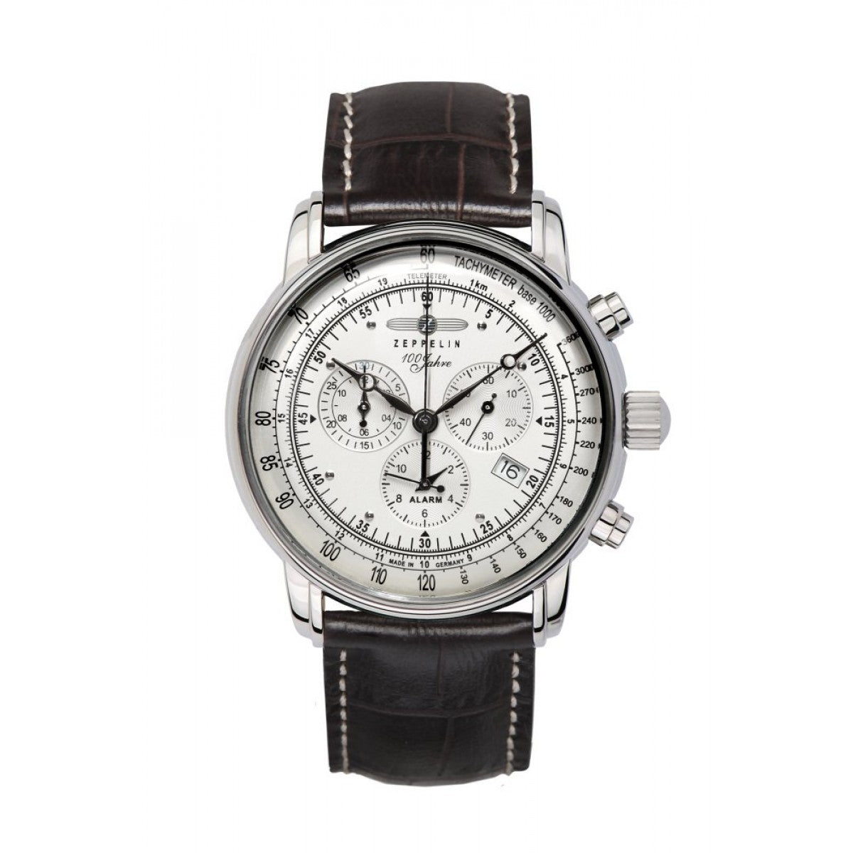 Zeppelin Herrenuhr Quarz Chronograph 76801