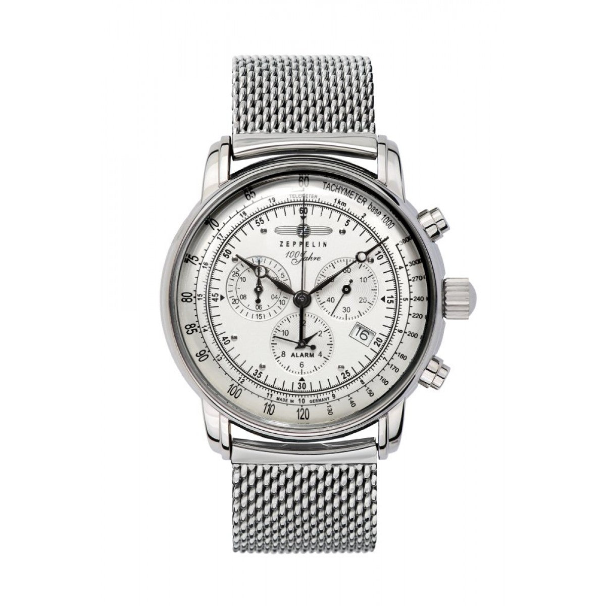 Zeppelin Herrenuhr Quarz Chronograph 7680M1