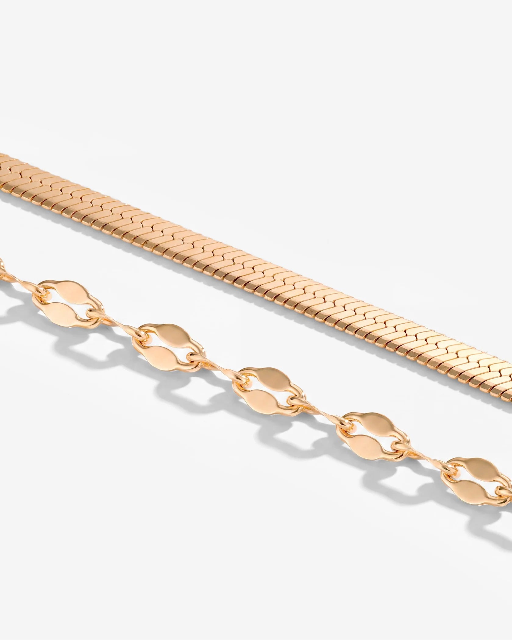 LUAMAYA Aligned Double Bracelet