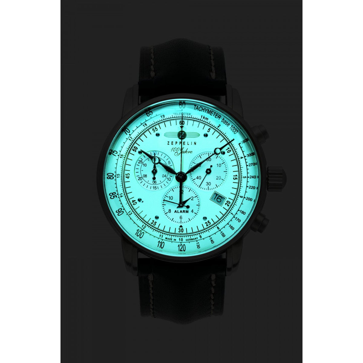 Zeppelin Herrenuhr Quarz Chronograph 86803