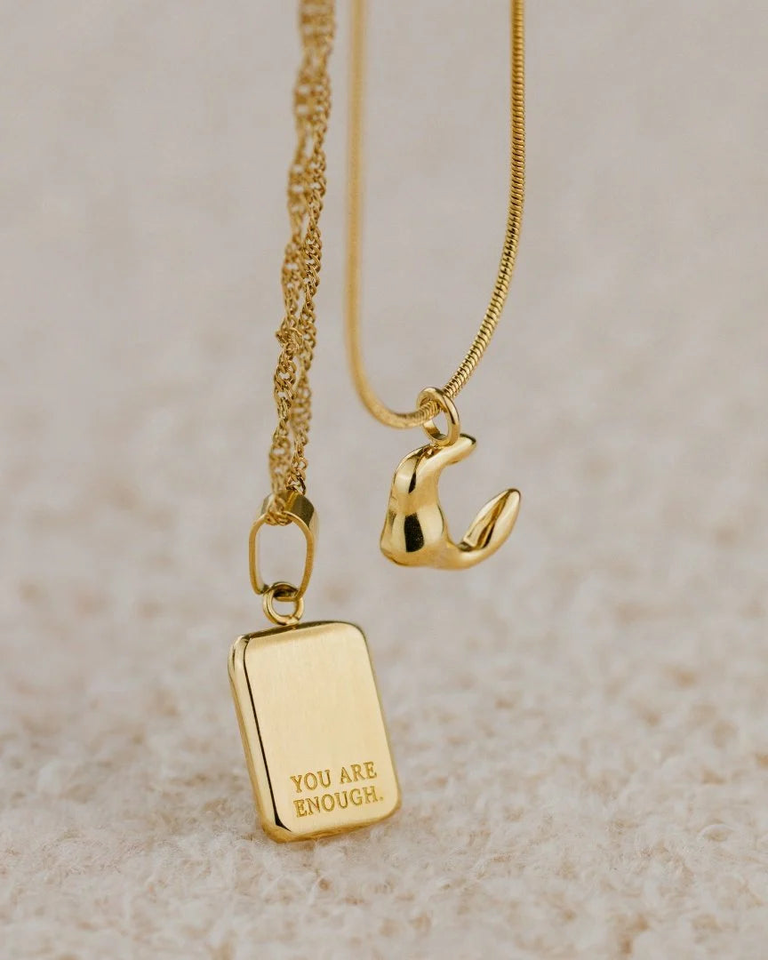 LUAMAYA You are enough Necklace Gold