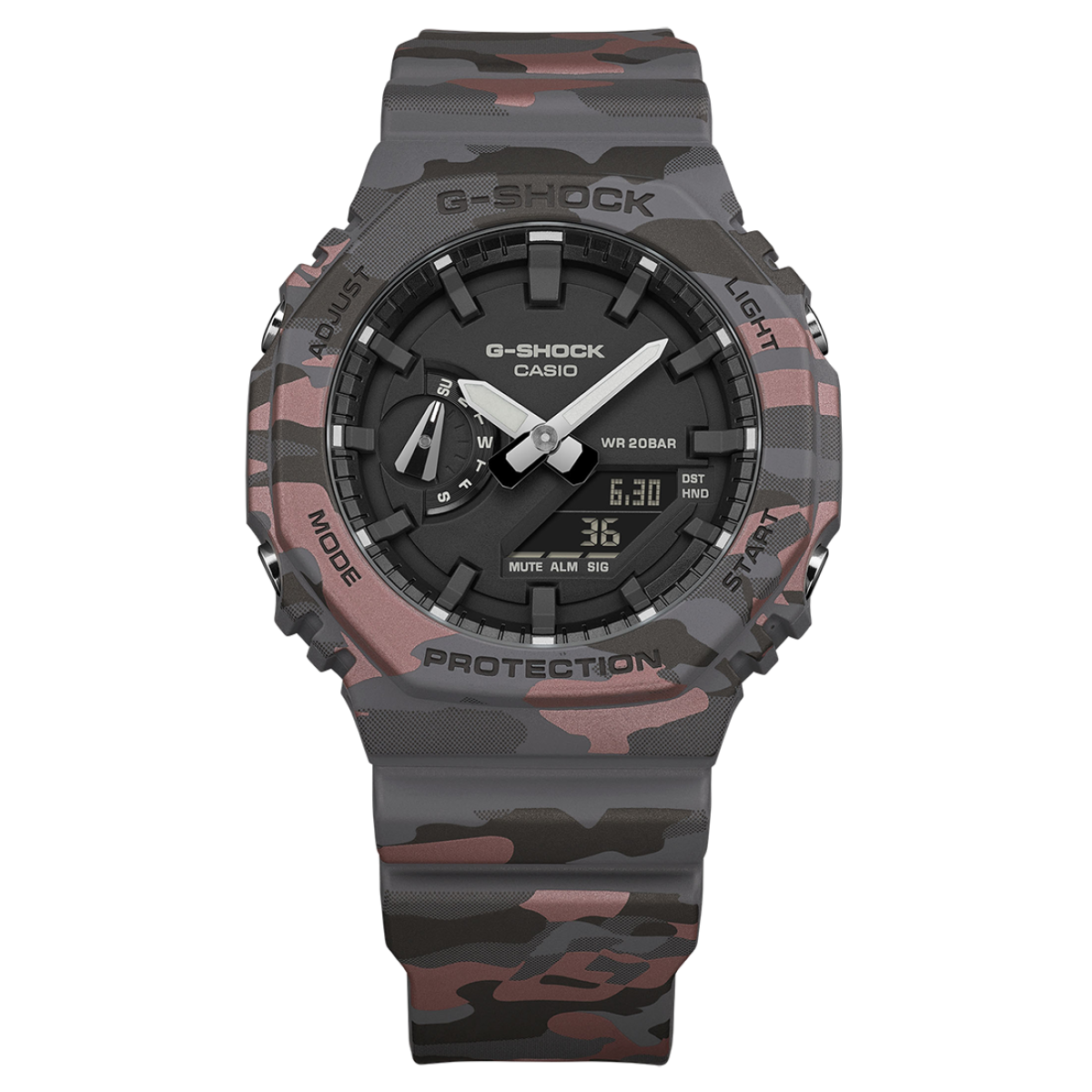 G-SHOCK Classic ORIGINAL CAMOUFRAGE PATTERN GA-2100CM-8AER
