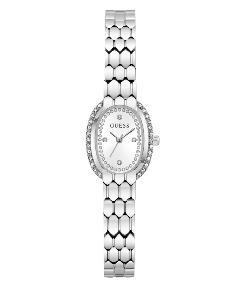GUESS Ladies Viola Silver Tone Analog Watch