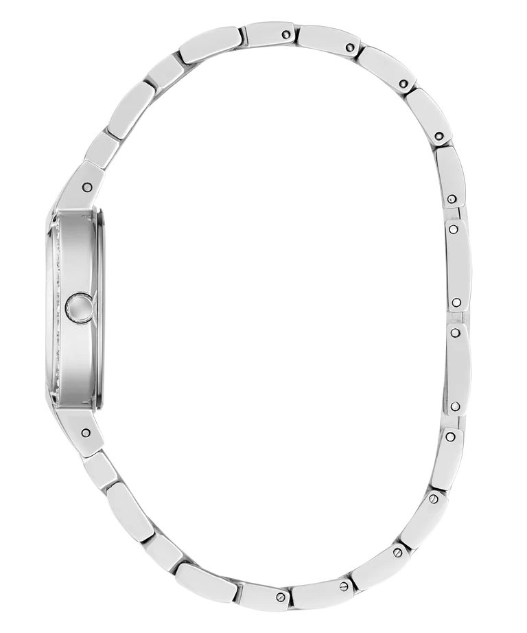 GUESS Ladies Viola Silver Tone Analog Watch