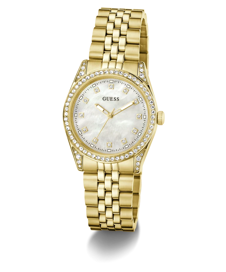 GUESS Ladies Jada Gold Tone Analog Watch