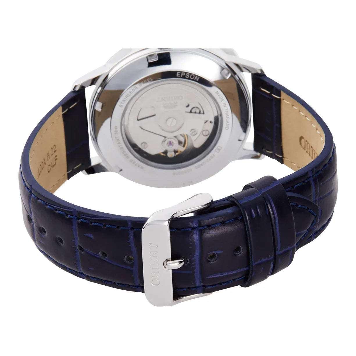 Orient Symphony III Blaues Leder RA-AC0F06L