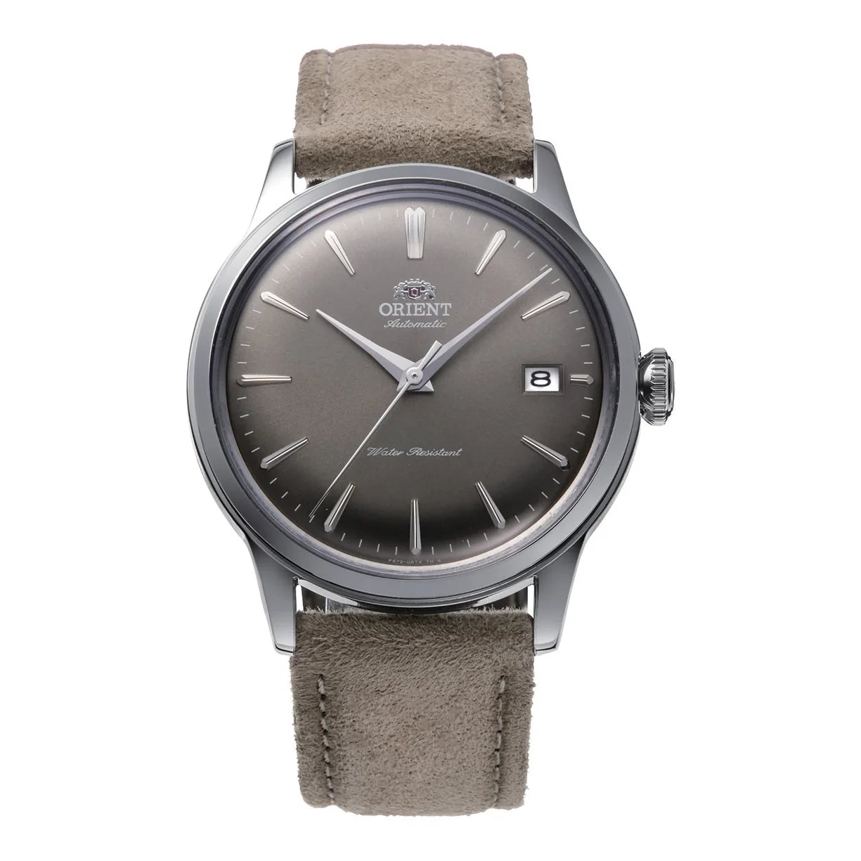Orient Bambino 38mm Wildleder Sternengrau RA-AC0M13N