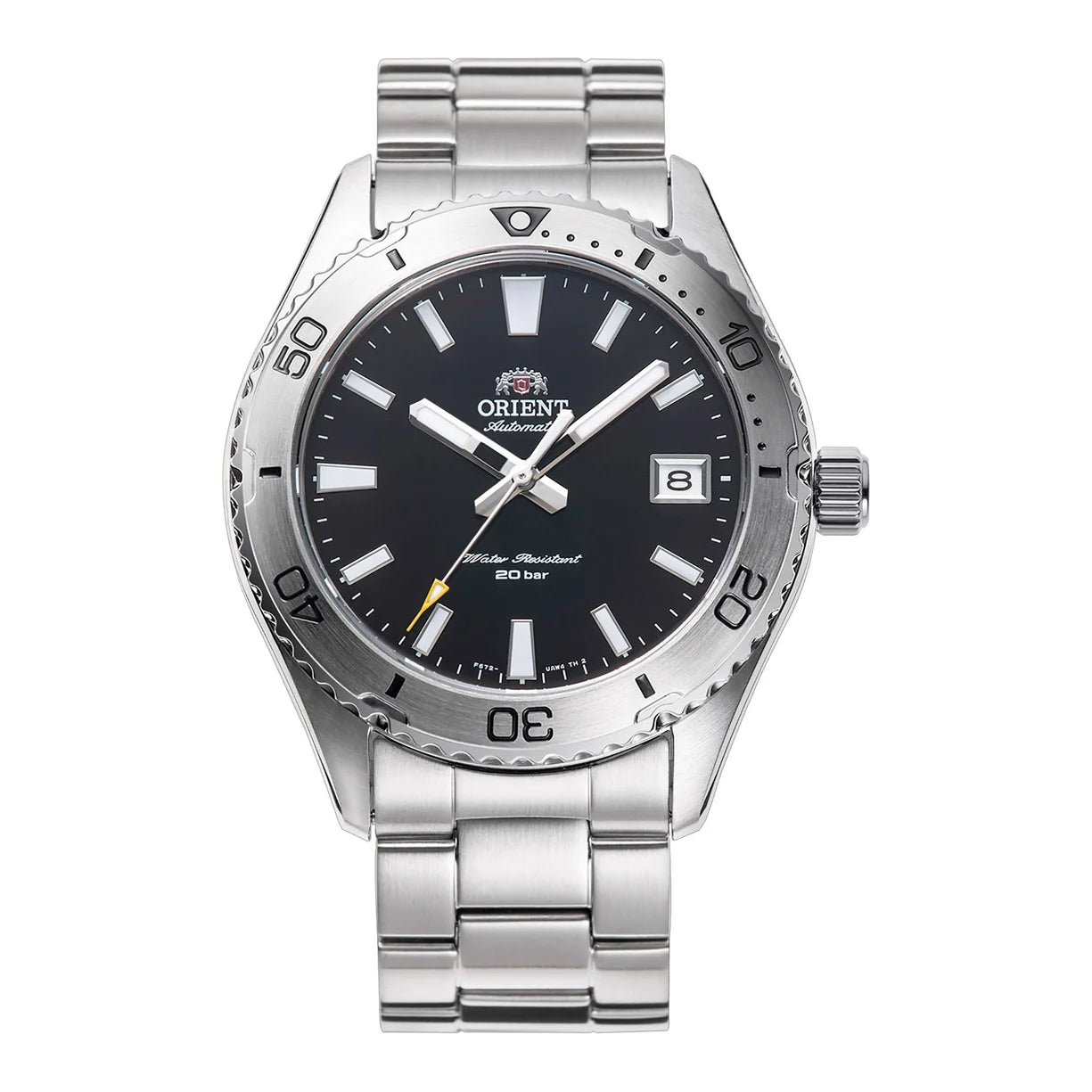 Orient Mako 40mm Stahl Schwarz Graphit RA-AC0Q01B