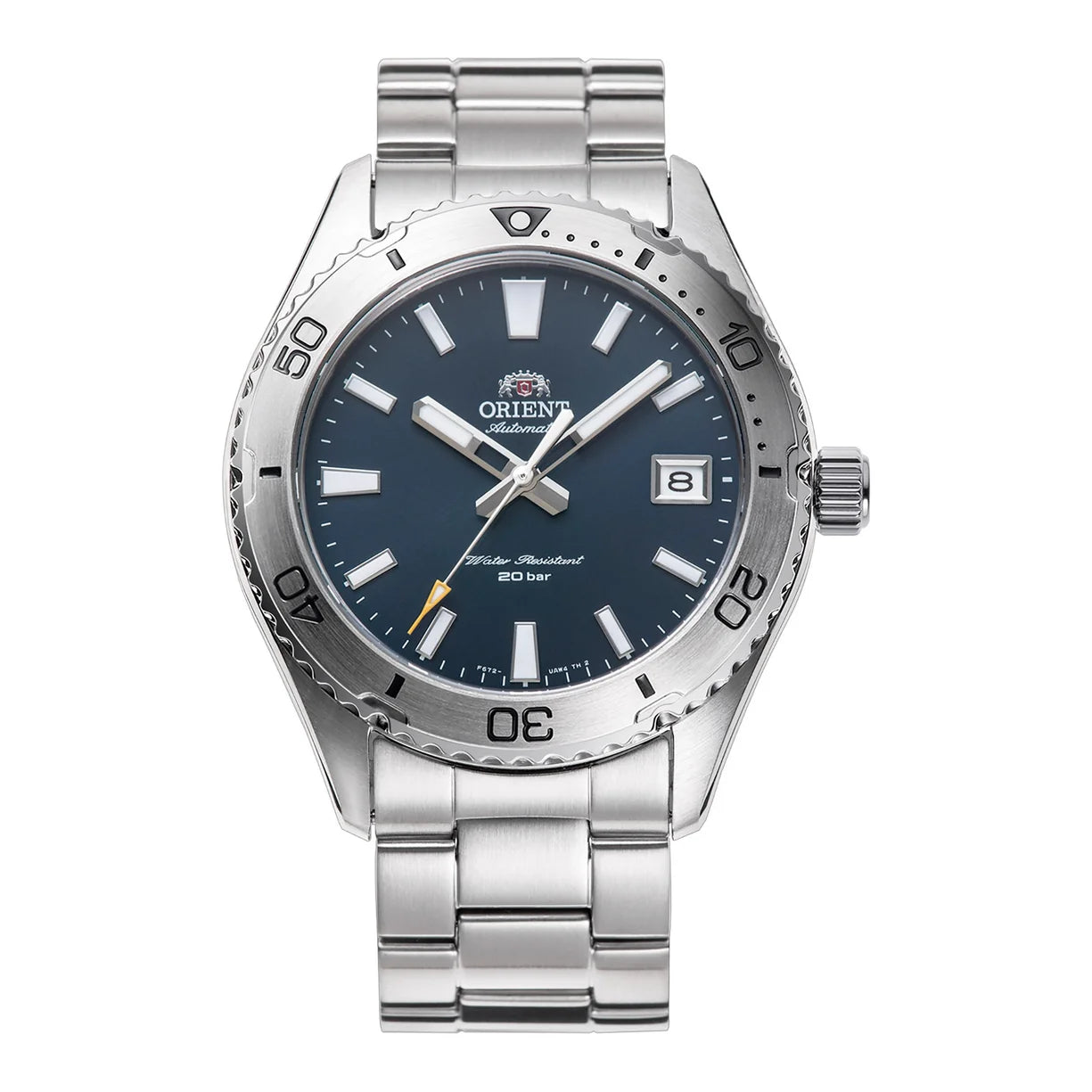 Orient Mako 40mm Stahl Blau Navy RA-AC0Q02L