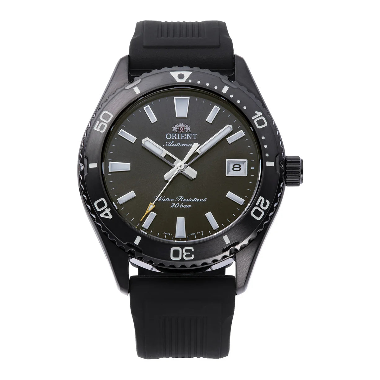 Orient Mako 40mm Silikon Schwarz Siderale RA-AC0Q10N