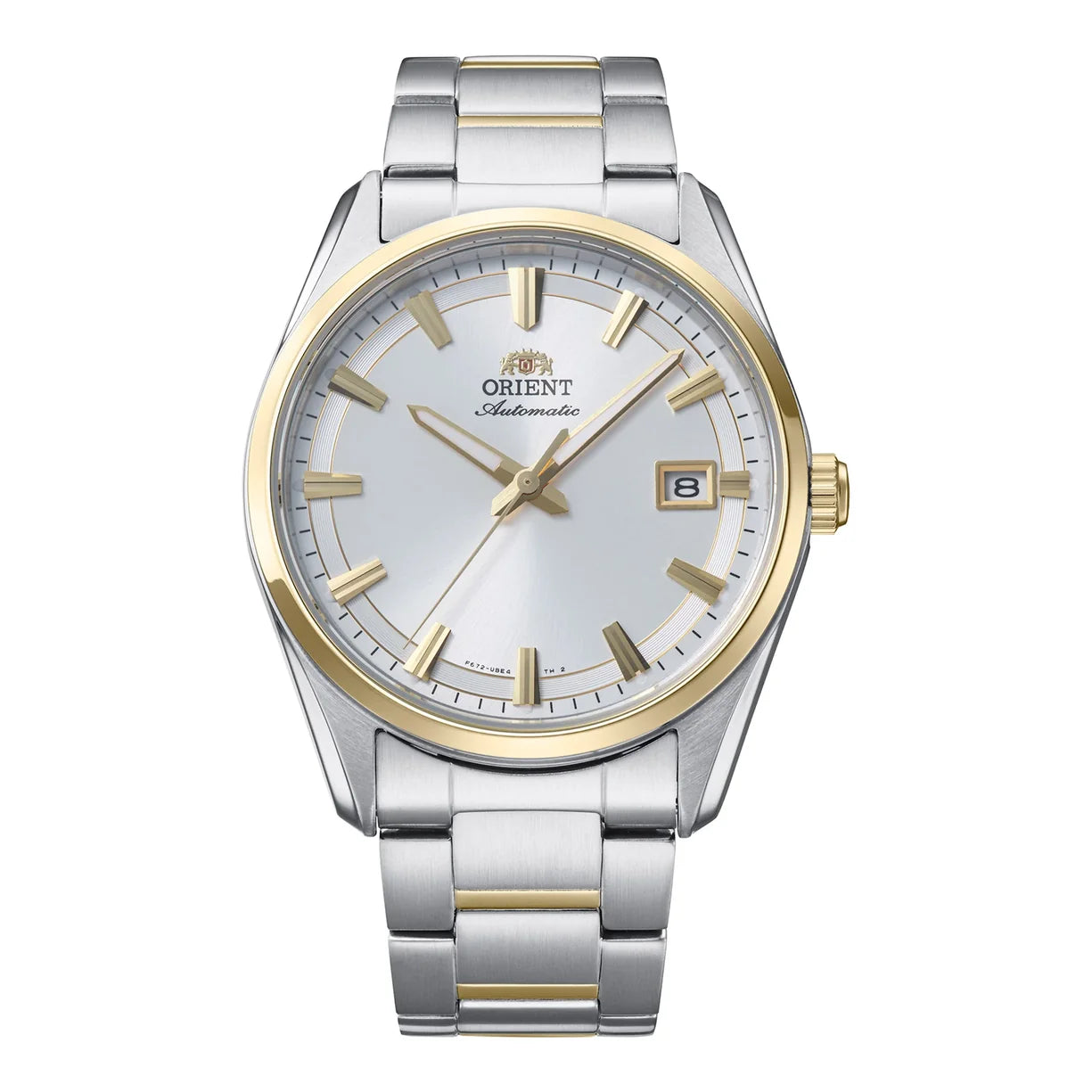 Orient Stretto Date Bicolor Stahl RA-AC0R01S