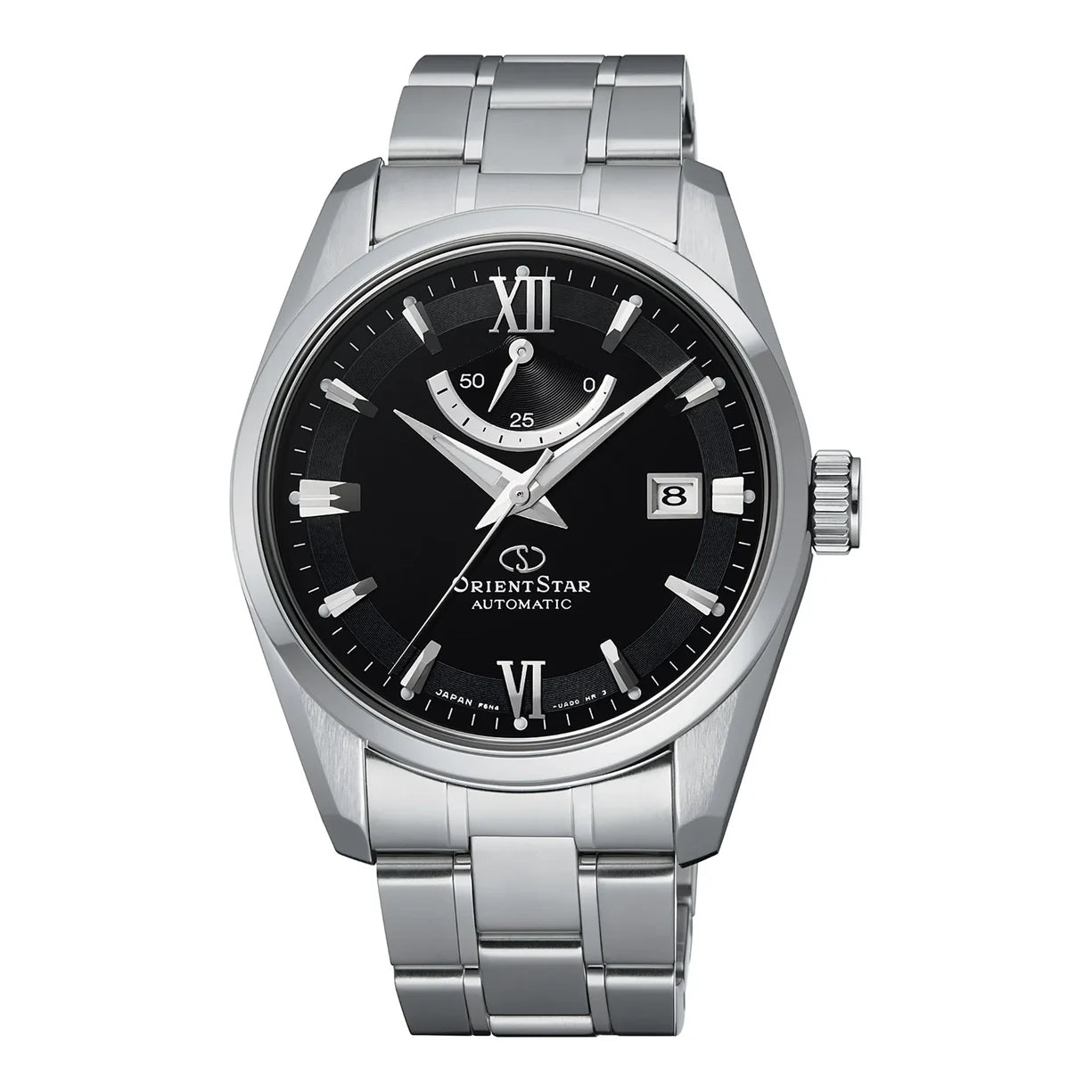 Orient Star Elegant schwarzer Stahl RE-AU0004B00B
