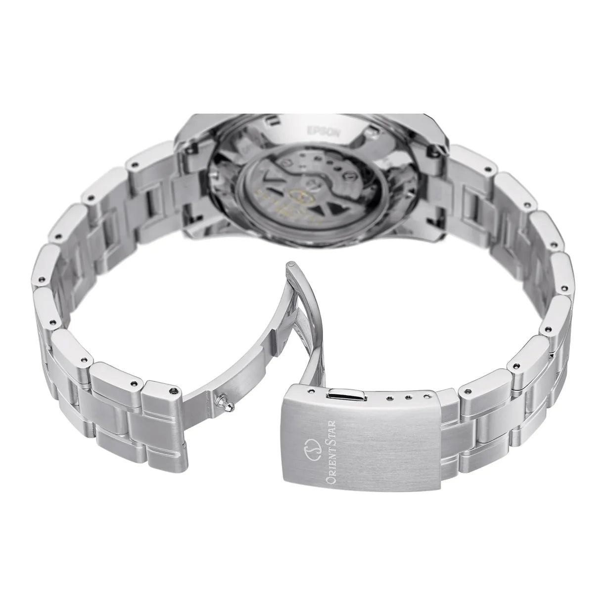 Orient Star Elegant Stahl Blau RE-AU0005L00B