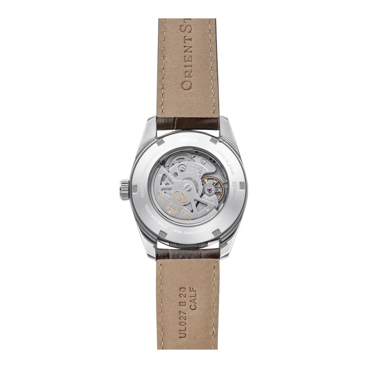 Orient Star Date Leder Braun RE-AU0113Y00B
