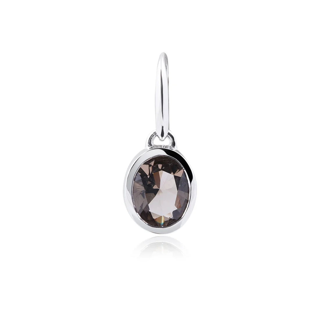 Sterlingsilber Ohrringe mit Steinquarz SR-715