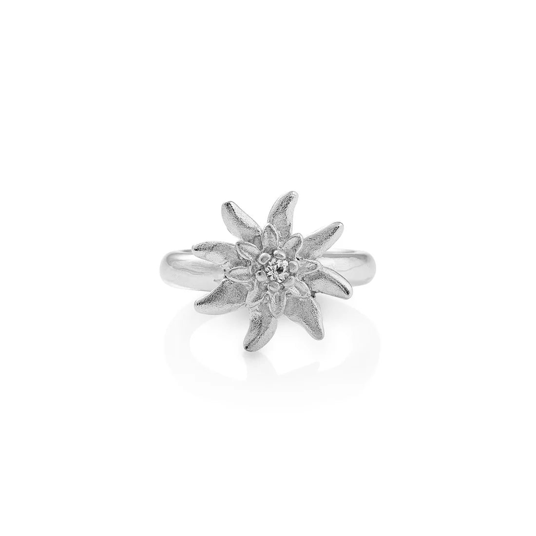 Sterlingsilber Ring Stein Cristal Quarz SR-170-1