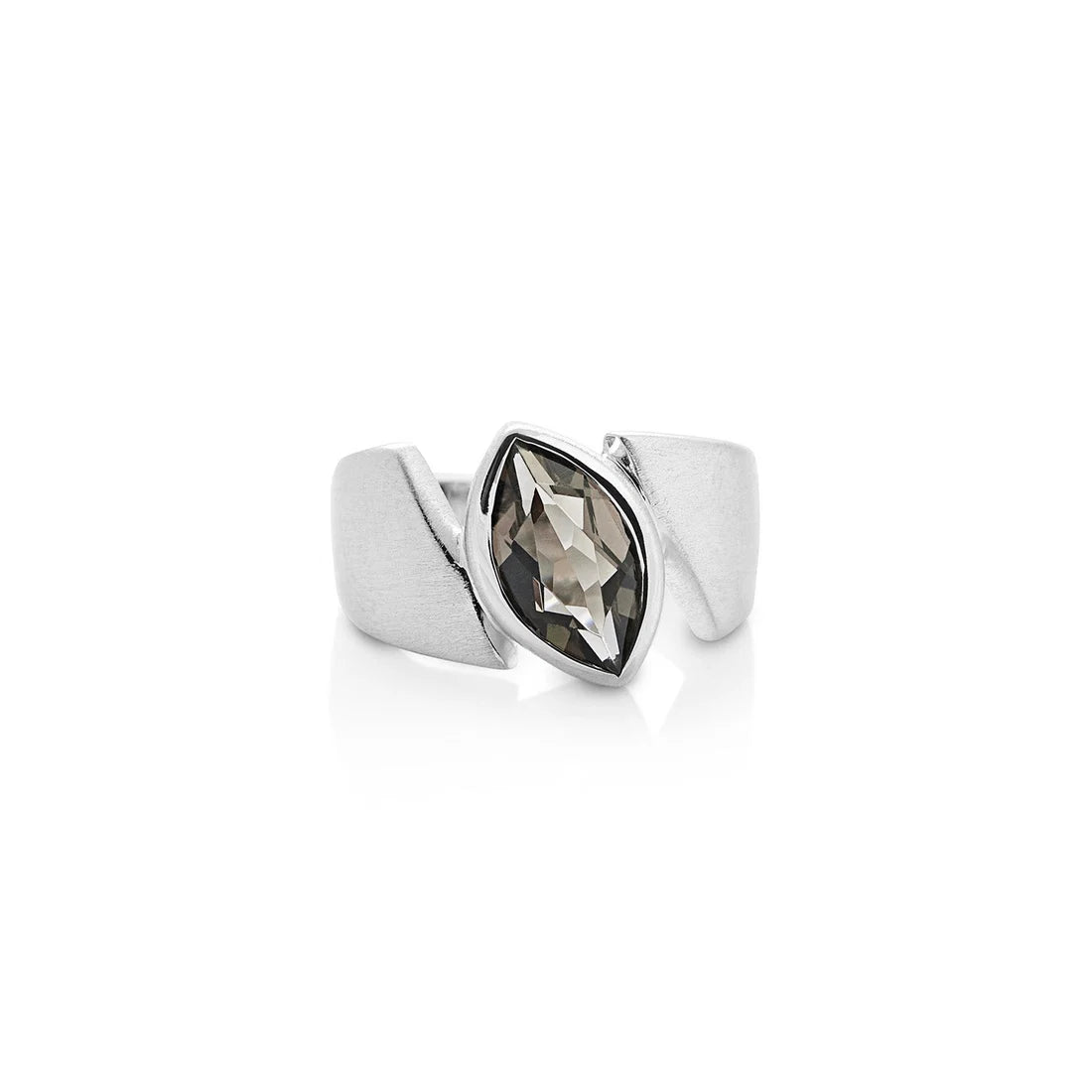 Sterlingsilber Ring mit Steinquarz SR-167-1