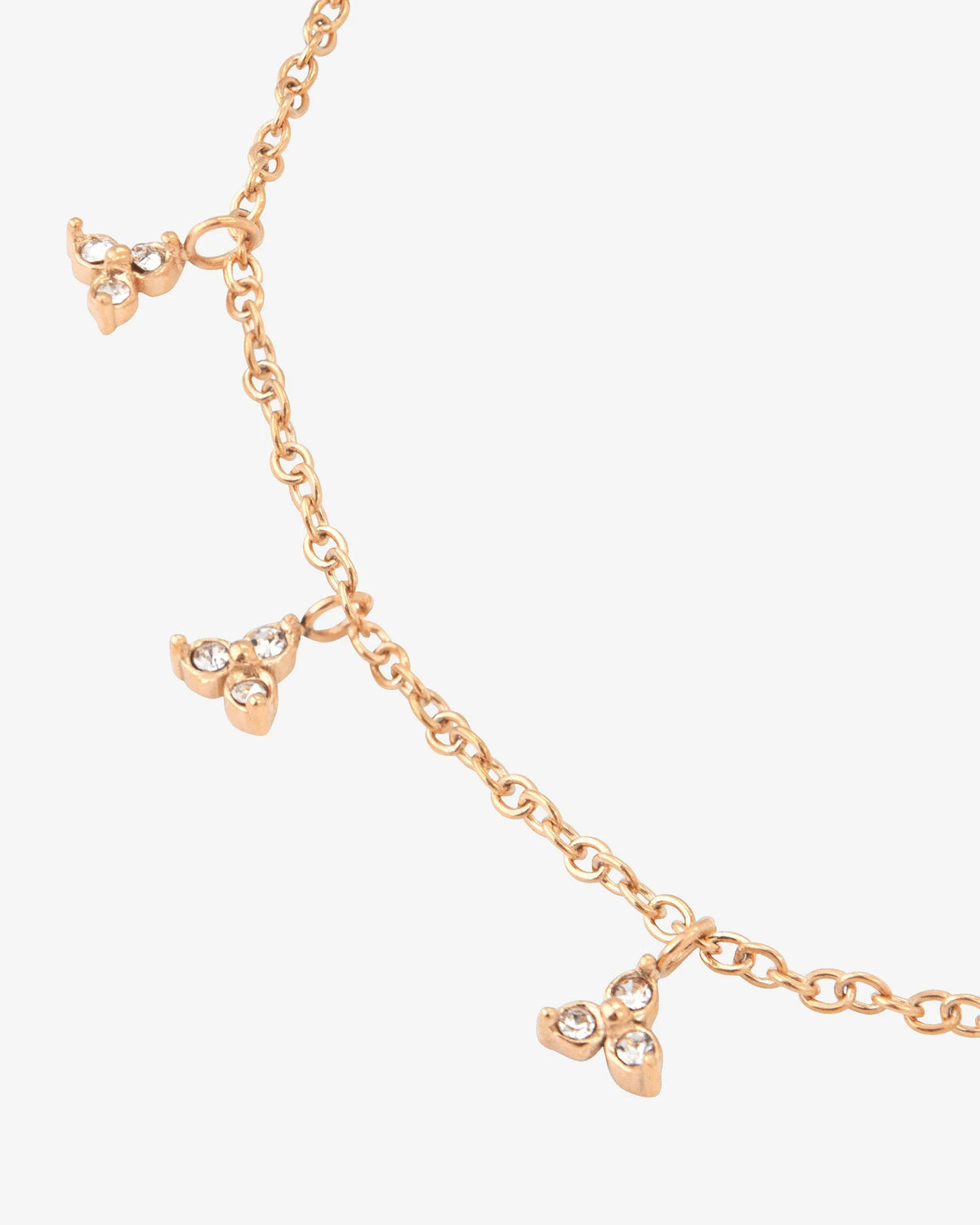 LUAMAYA Twinkle Anklet Roségold