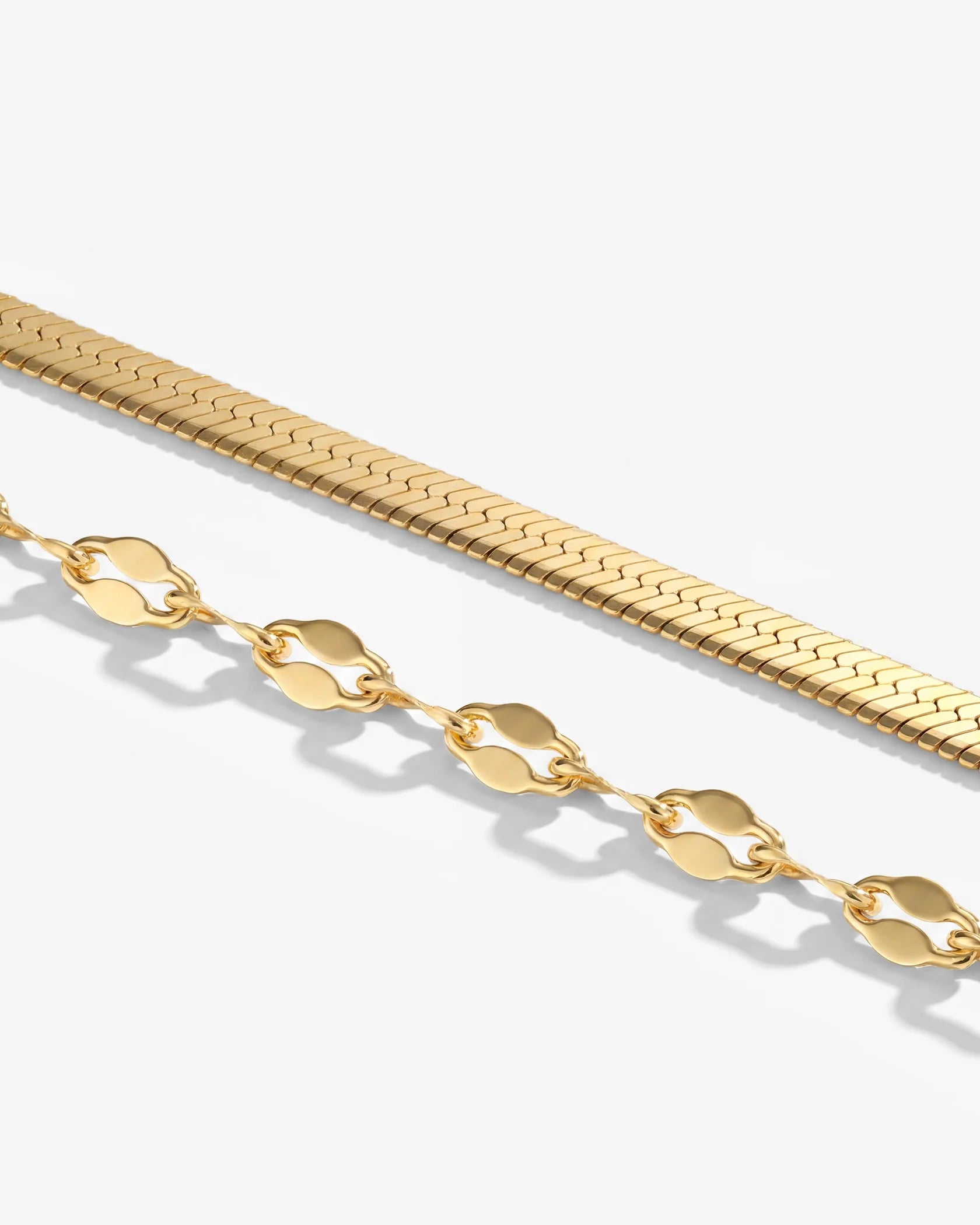 LUAMAYA Aligned Double Bracelet