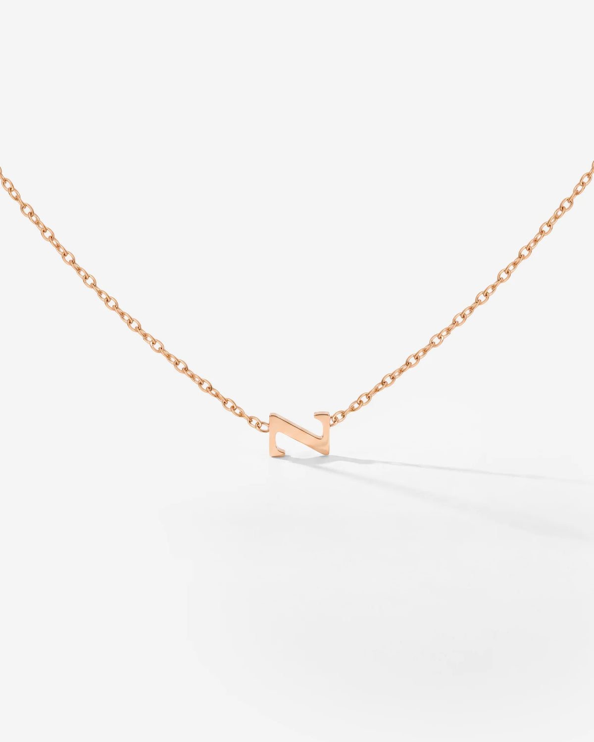 LUIAMAYA Tiny Letter Necklace ABC