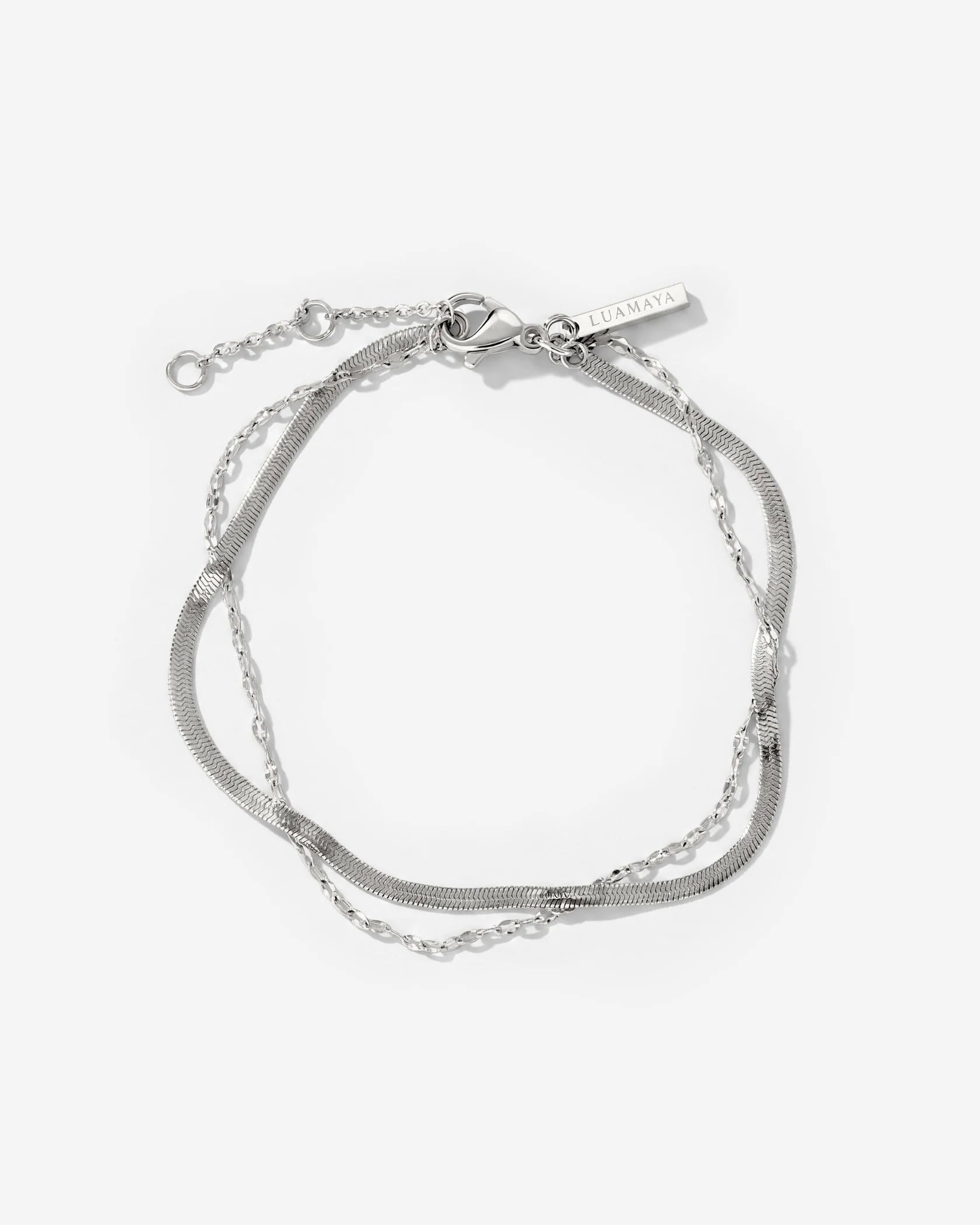 LUAMAYA Aligned Double Bracelet