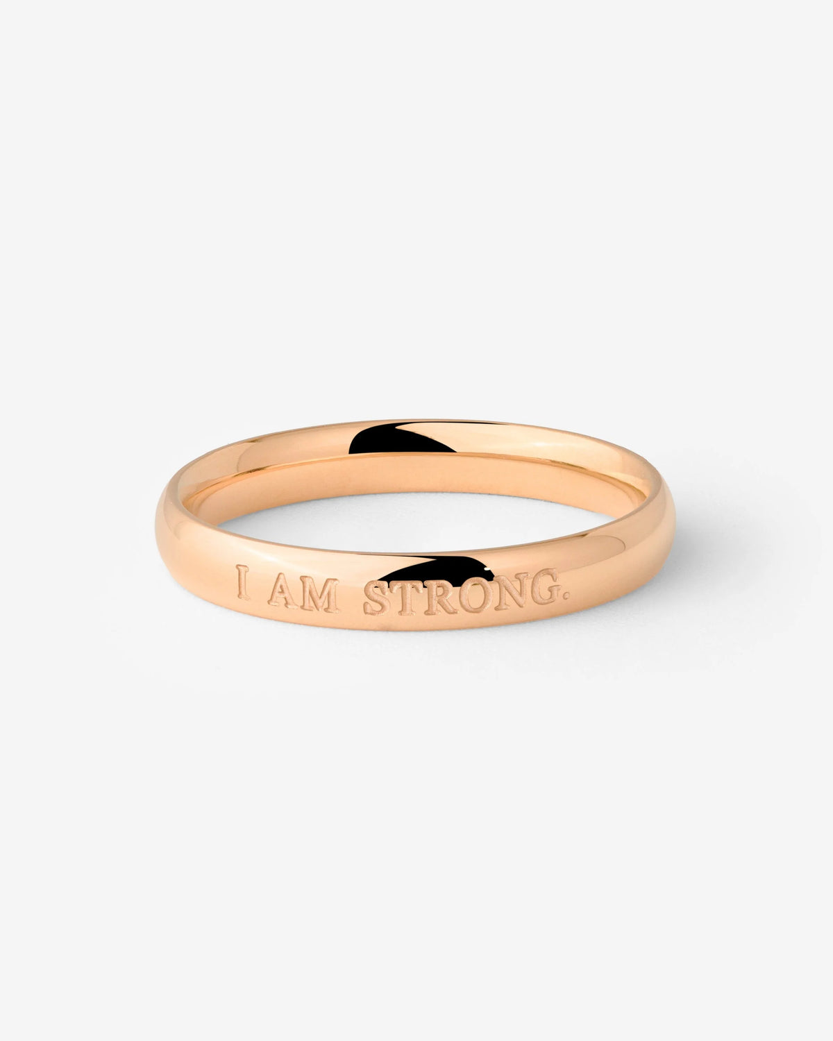 LUAMAYA I am strong Ring Roségold