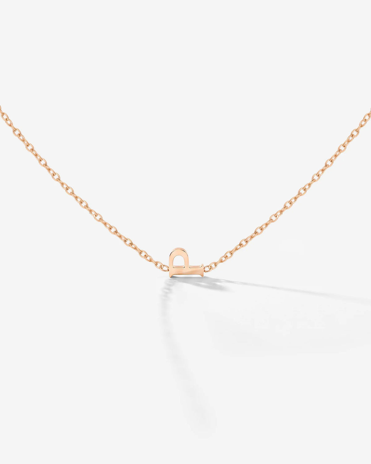 LUIAMAYA Tiny Letter Necklace ABC