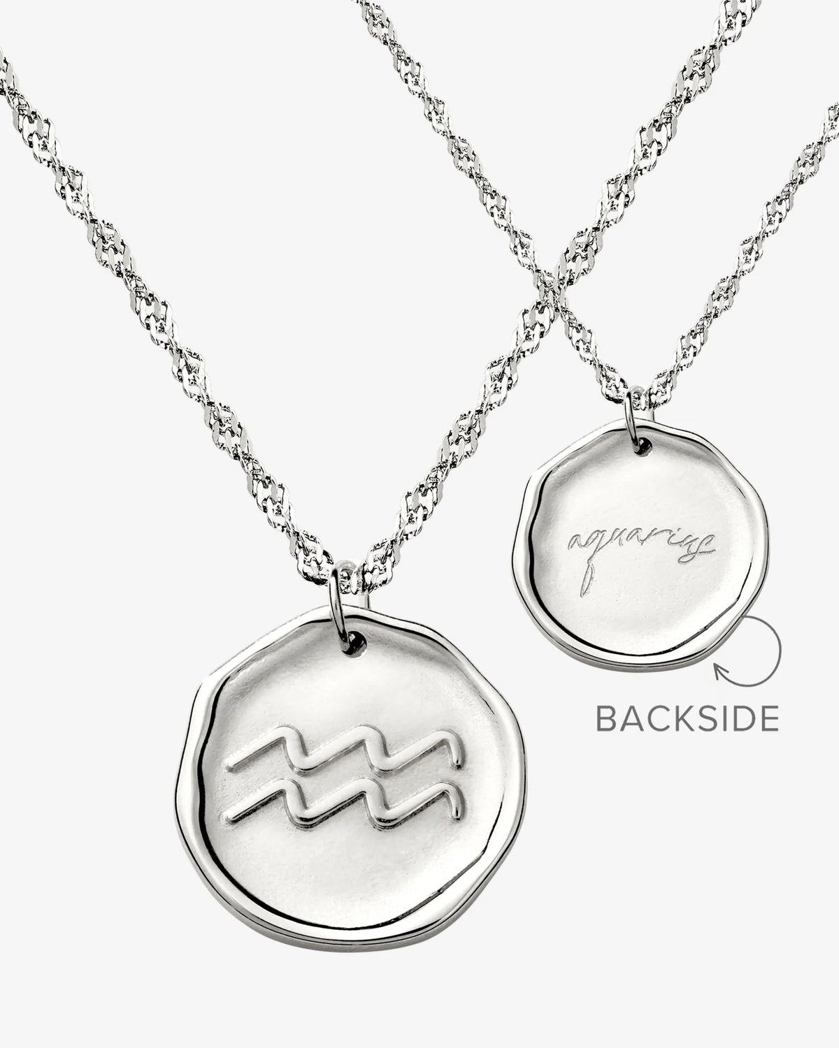 LUAMAYA Zodiac Necklace Silber