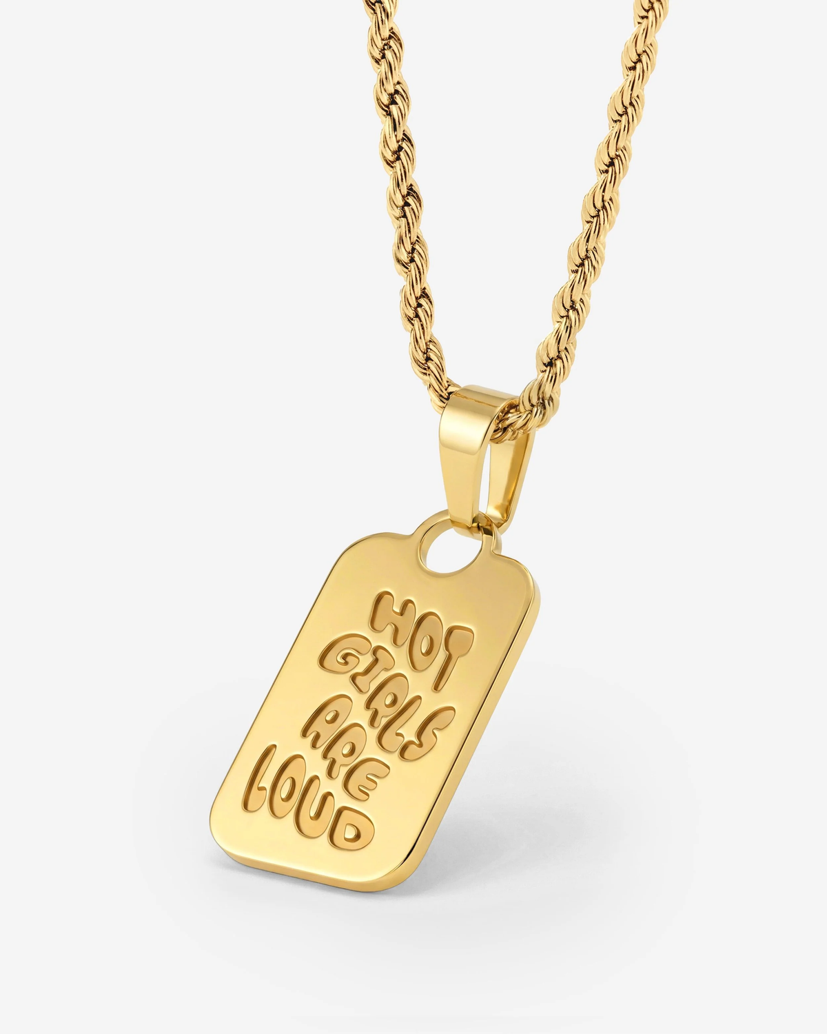LUAMAYA Hot girls are loud Necklace