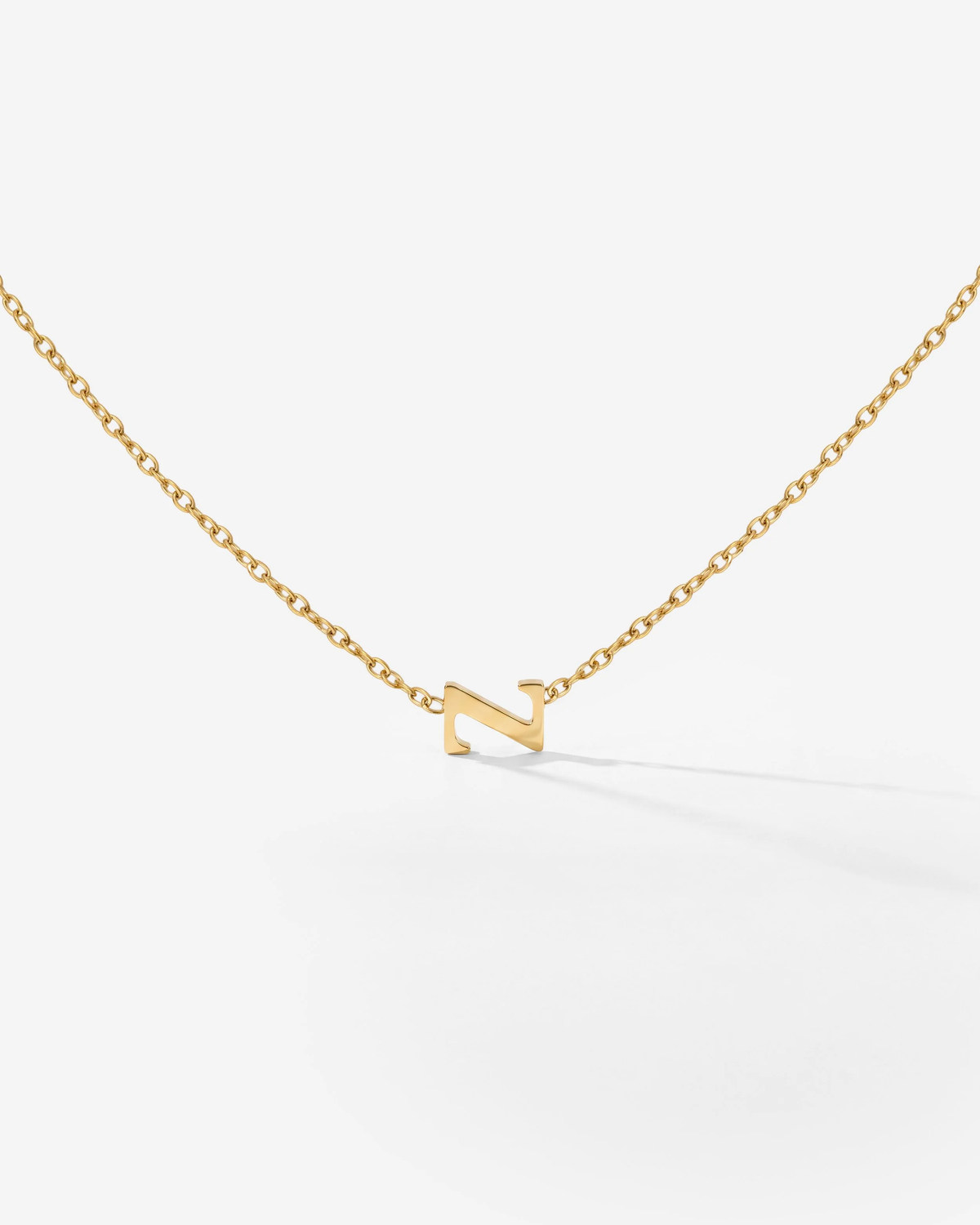 LUAMAYA Tiny Letter Necklace ABC