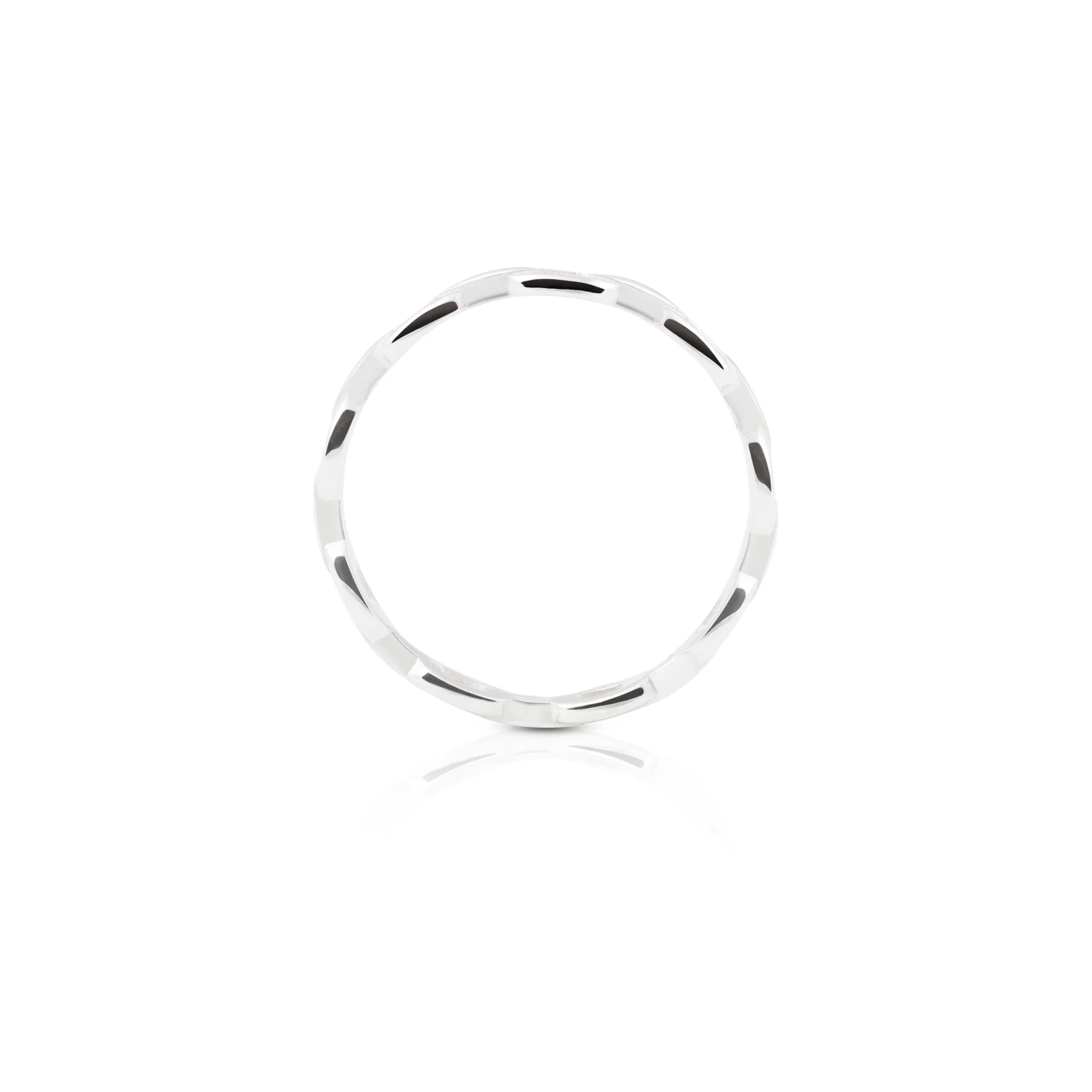 Ring aus Sterlingsilber mit maritimen Gliedern RI-10012P