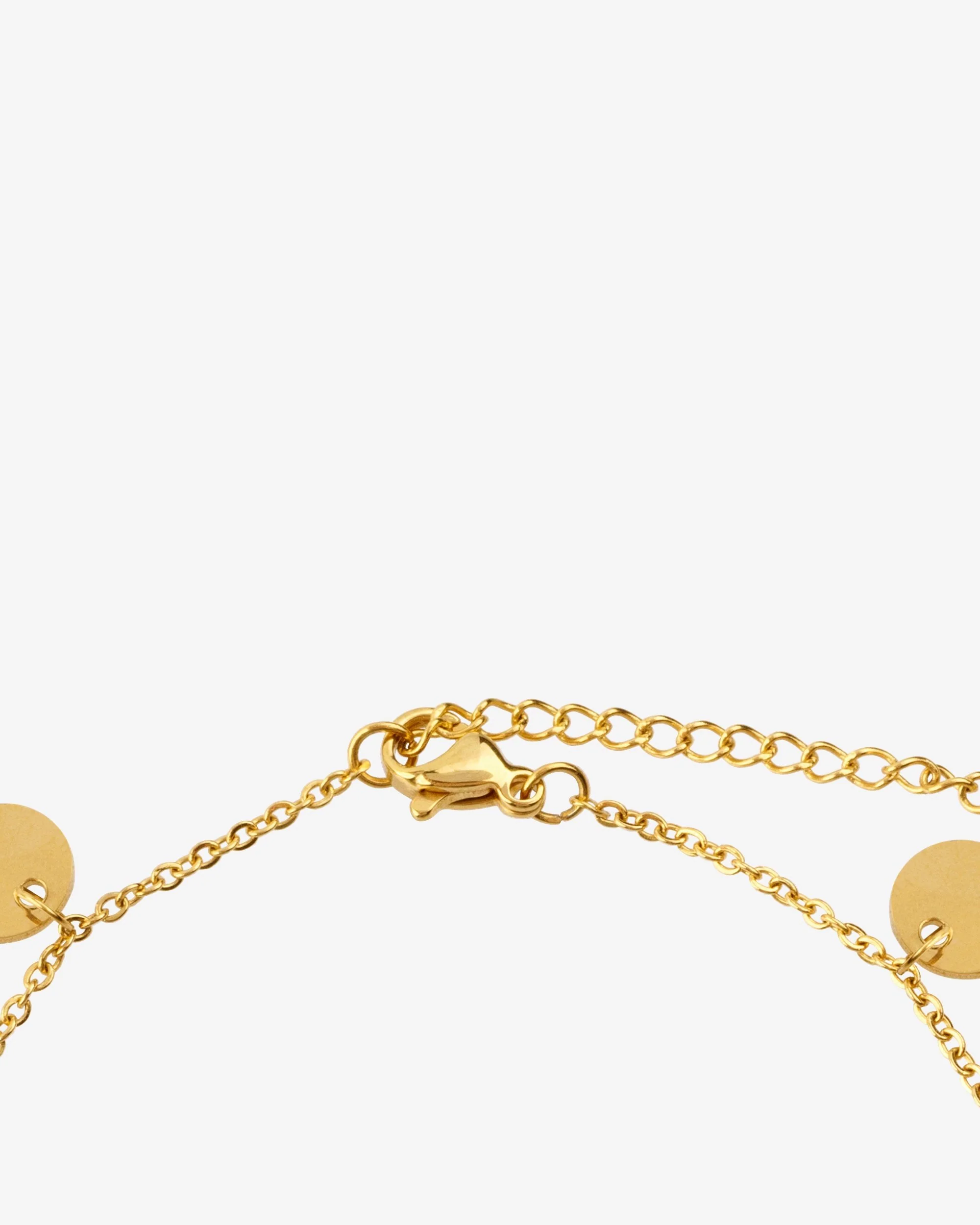 LUAMAYA Marisa Anklet Gold Fusskette
