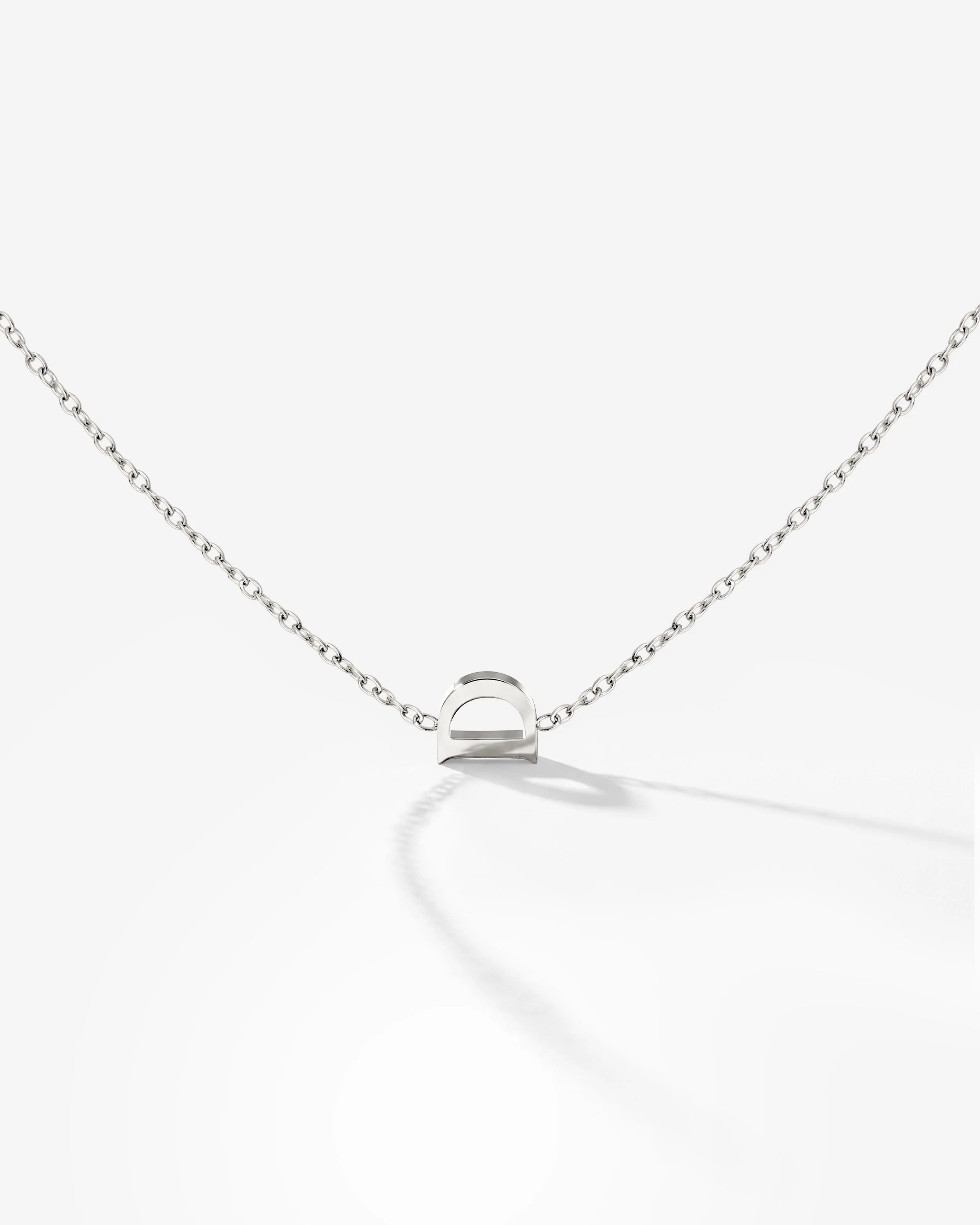 LUAMAYA Tiny Letter Necklace ABC