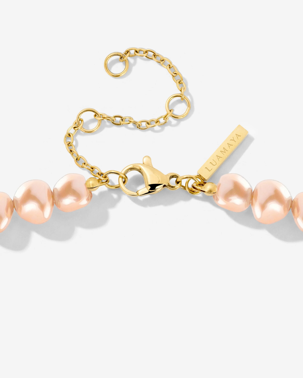 LUAMAYA Dusty Rose Perlita Choker