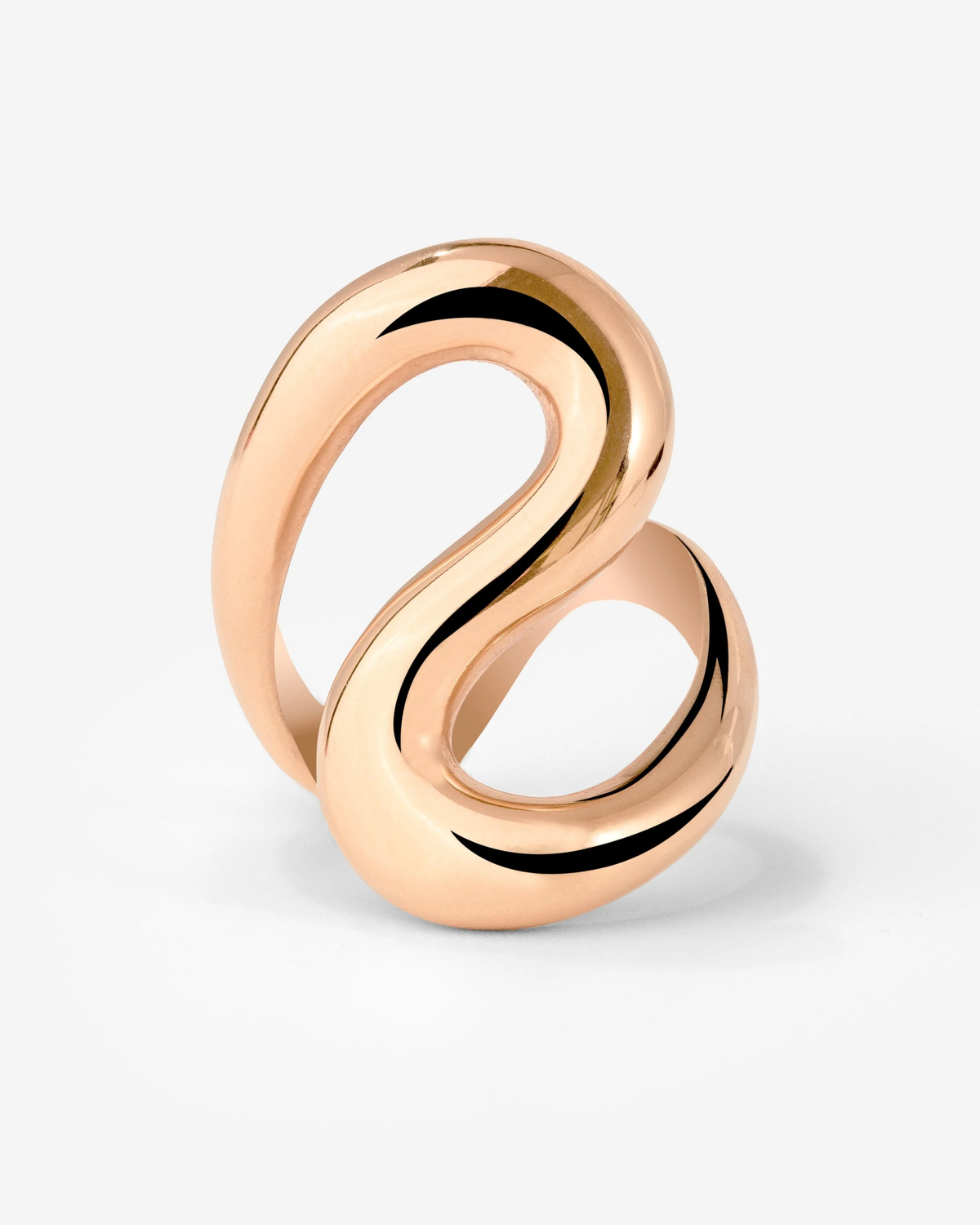 LUAMAYA Coiled Ring Roségold