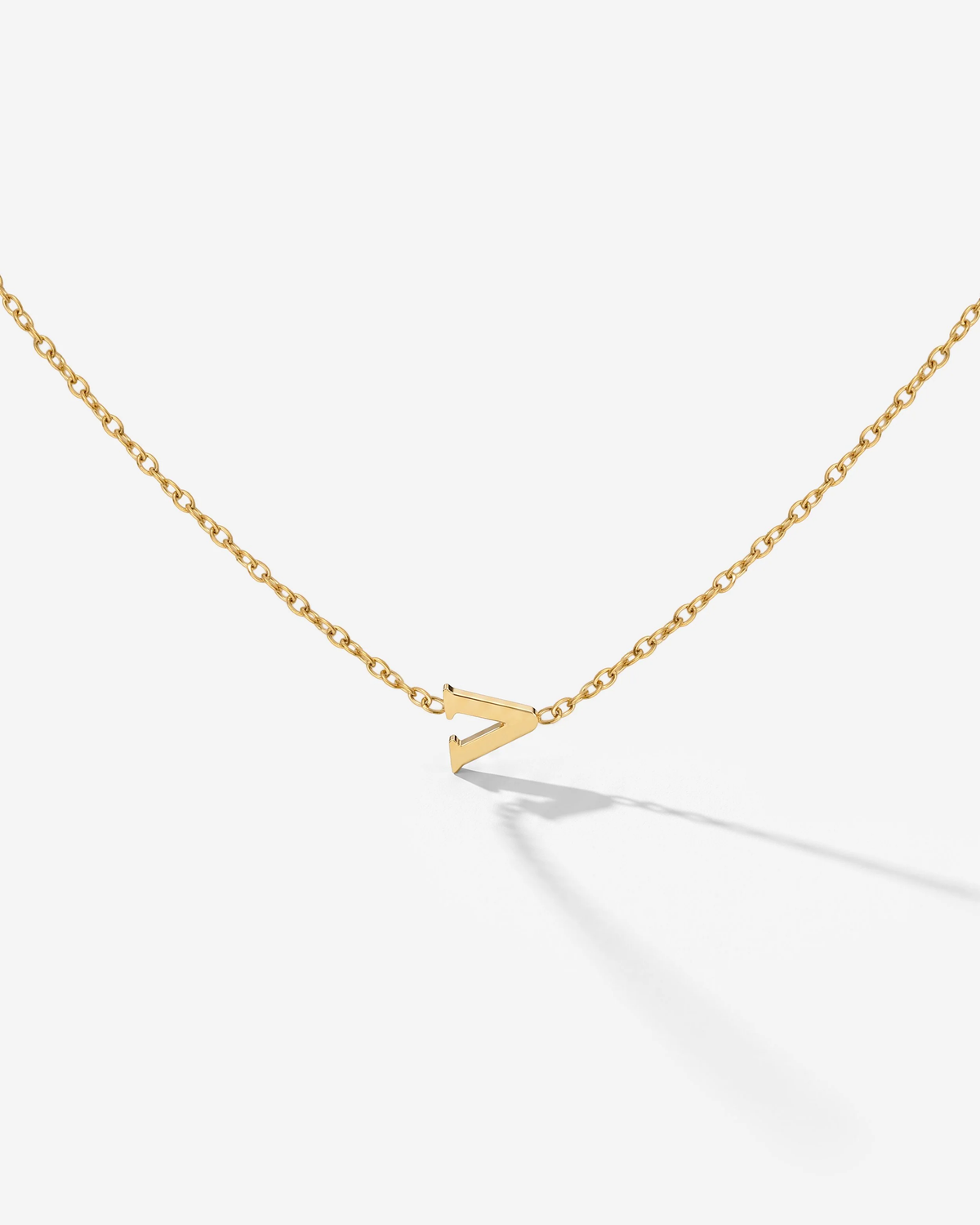 LUAMAYA Tiny Letter Necklace ABC