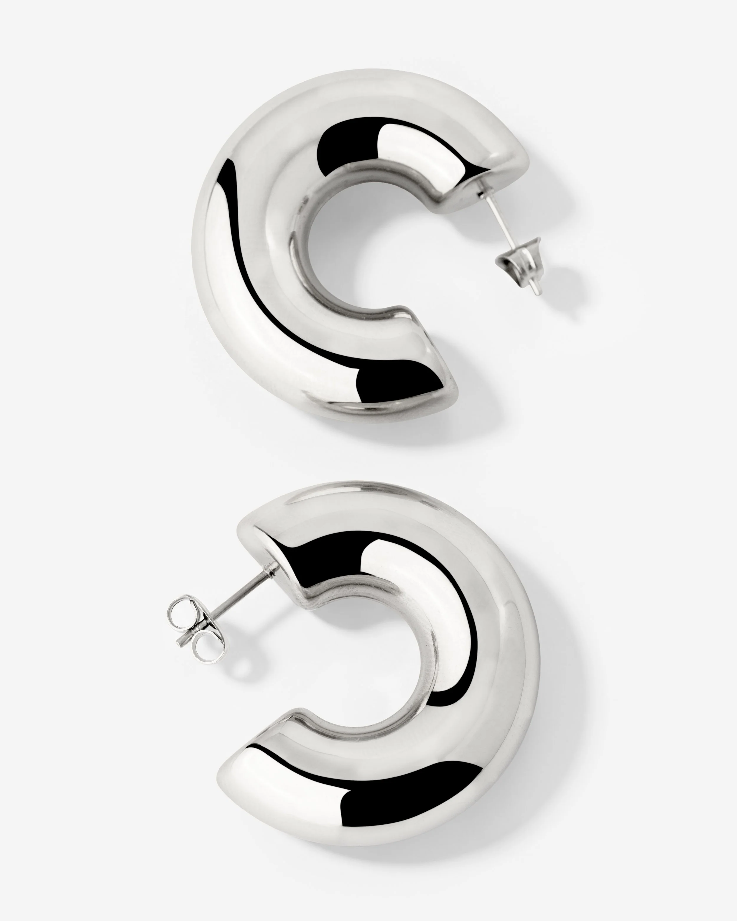 LUAMAYA Chunky Hoop Studs