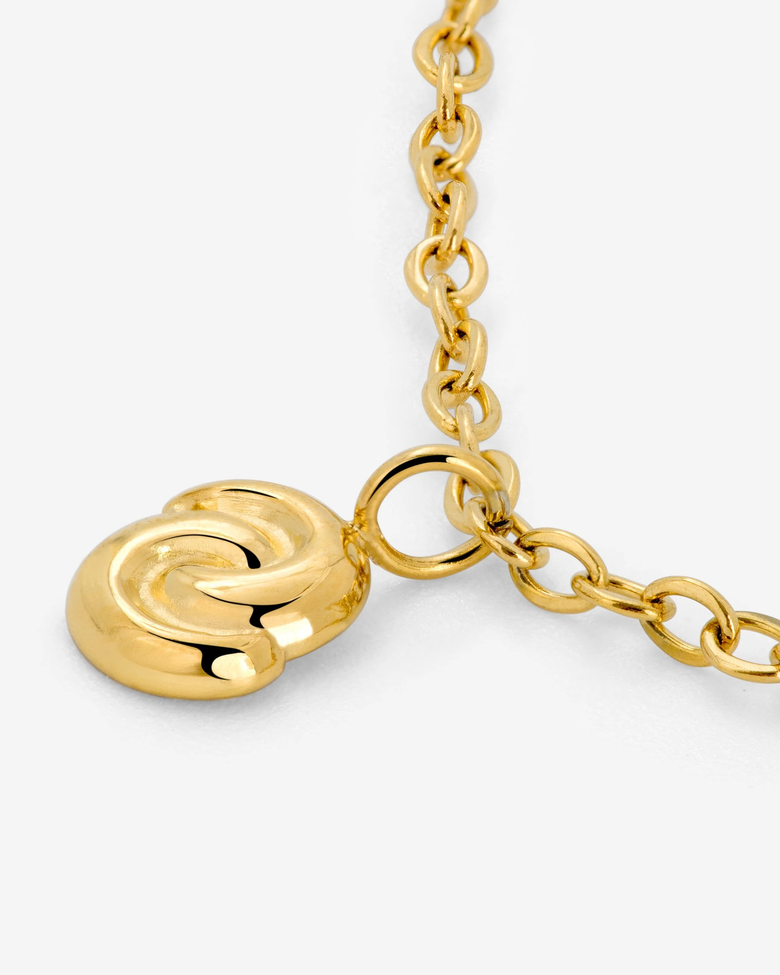 LUAMAYA Tides of Time Anklet Gold Fusskette
