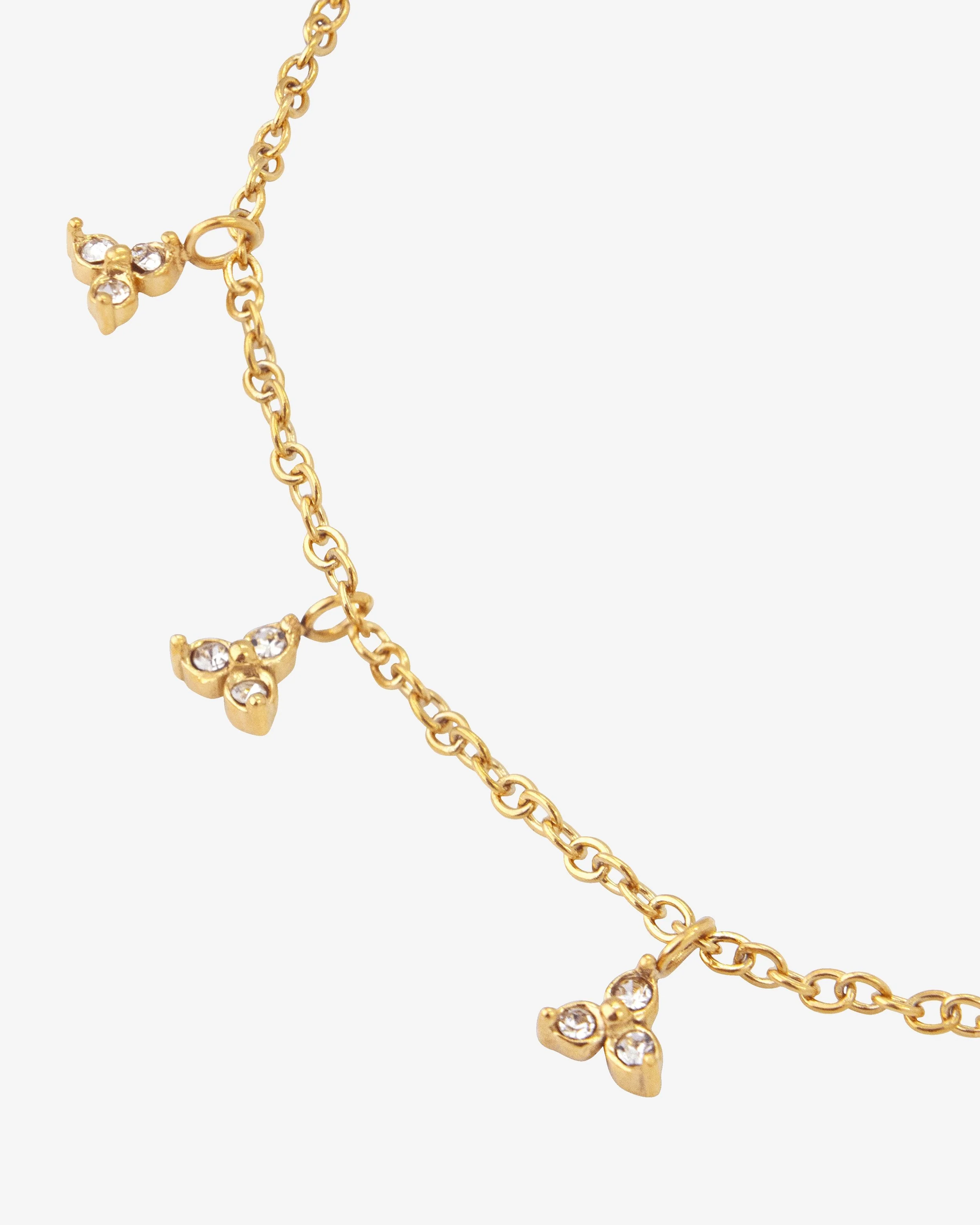 LUAMAYA Twinkle Anklet Gold Fusskette