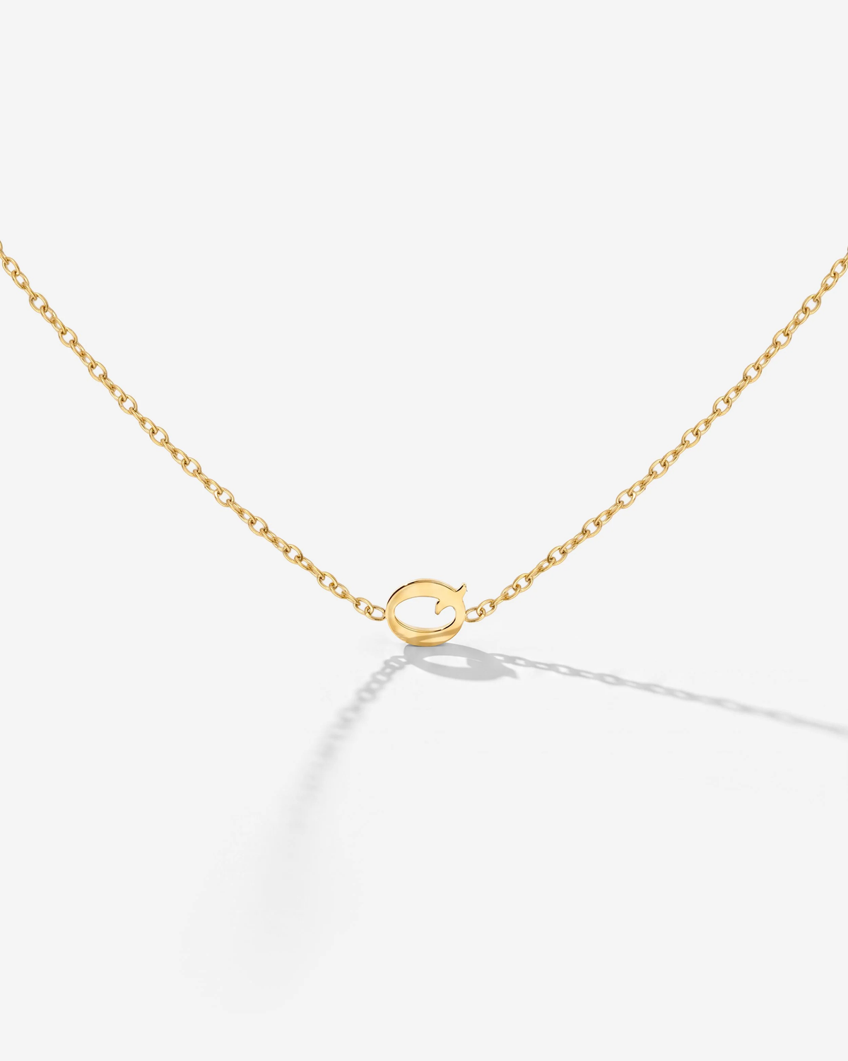 LUAMAYA Tiny Letter Necklace ABC