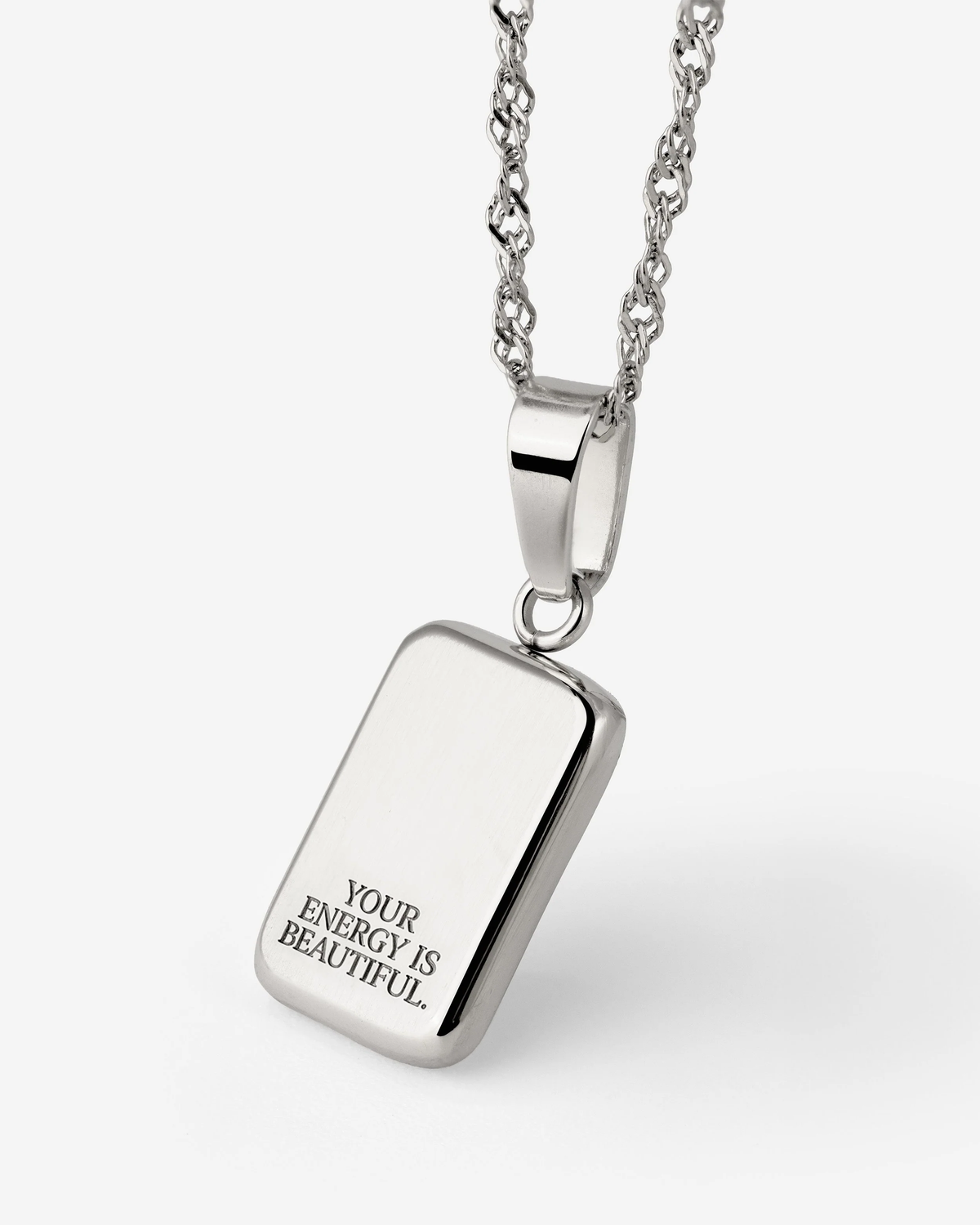 LUAMAYA Your energy is beautiful Necklace Silber
