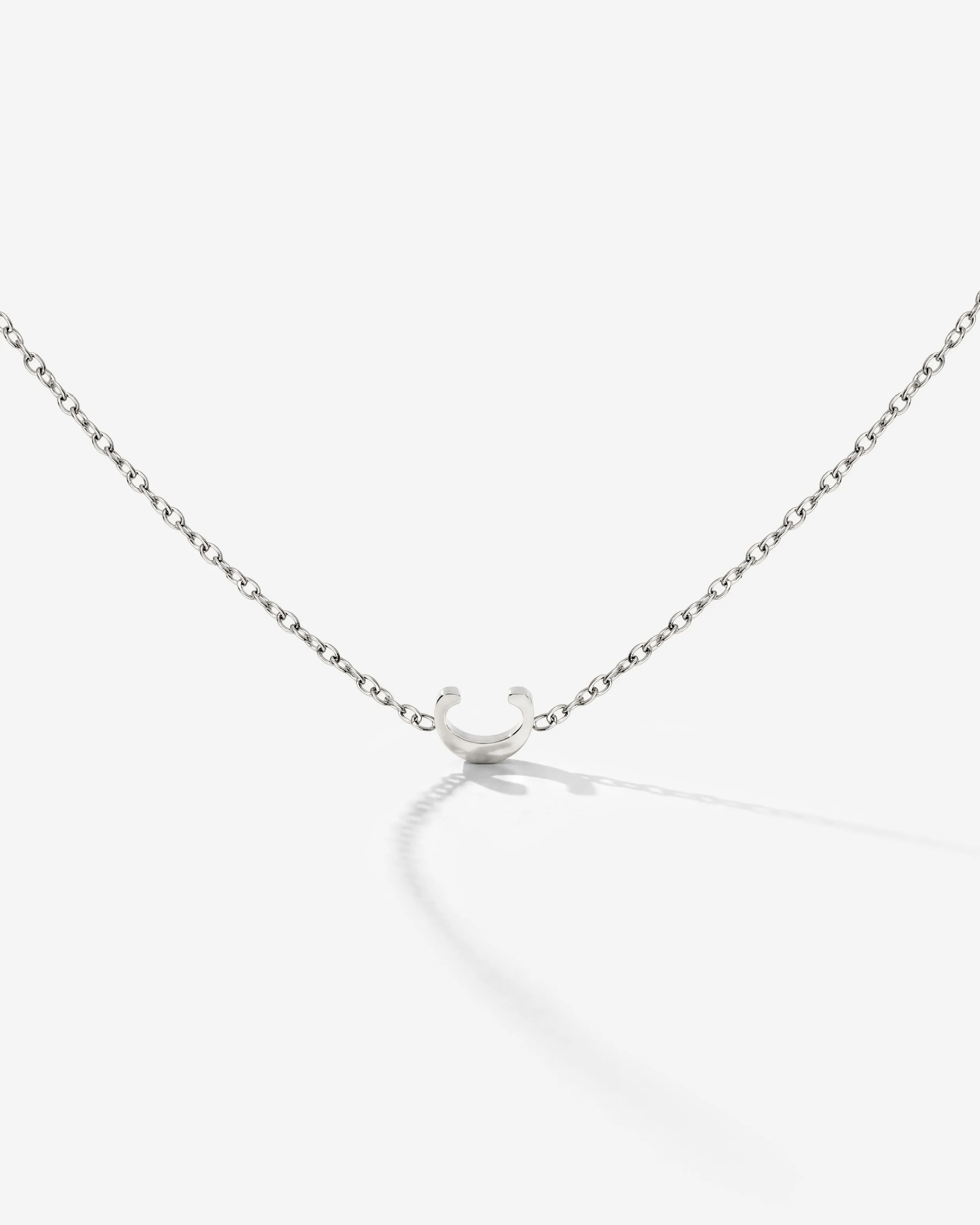 LUAMAYA Tiny Letter Necklace ABC