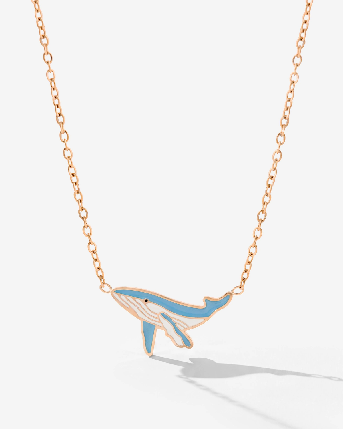 LUAMAYA Blue Whale Necklace