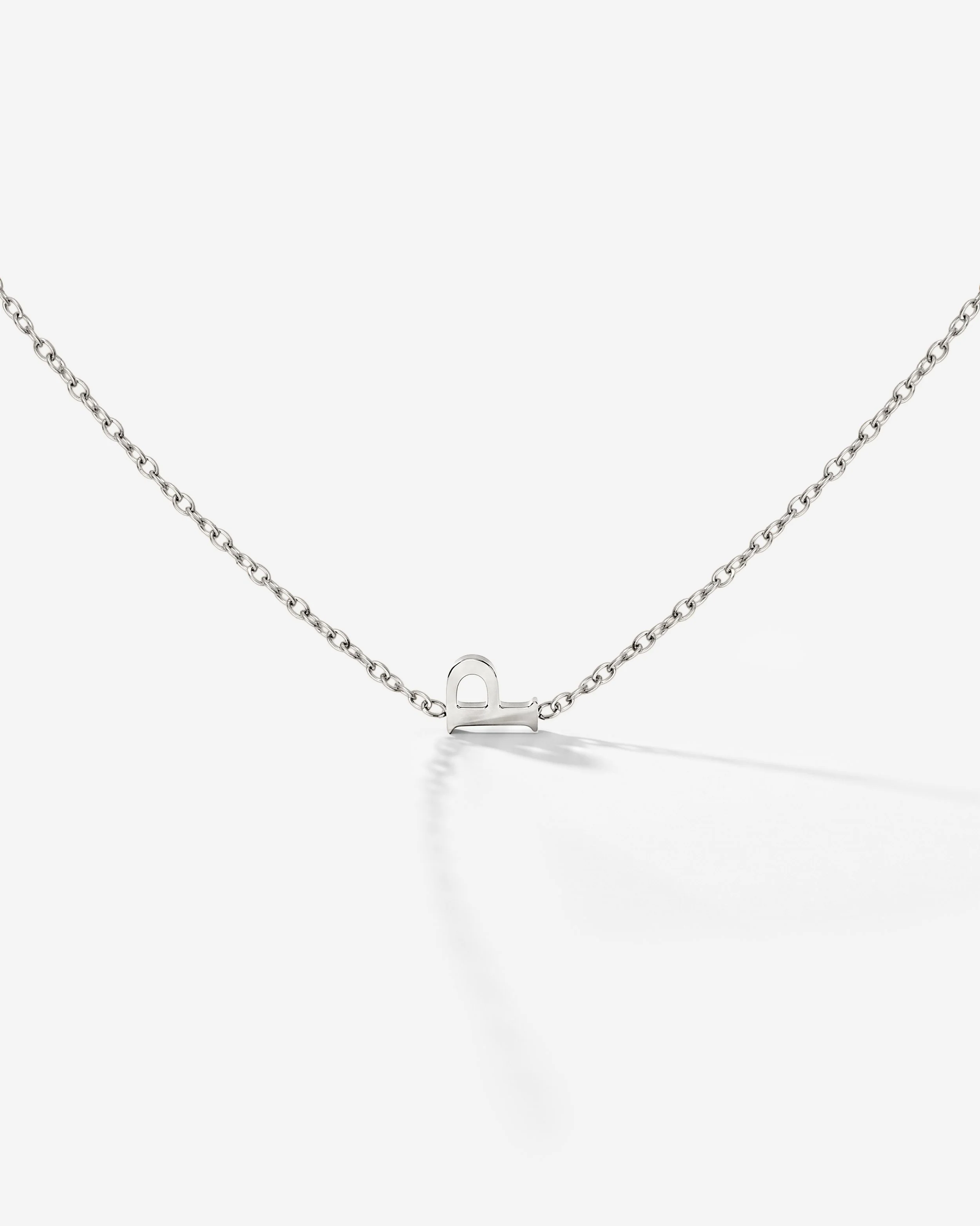 LUAMAYA Tiny Letter Necklace ABC