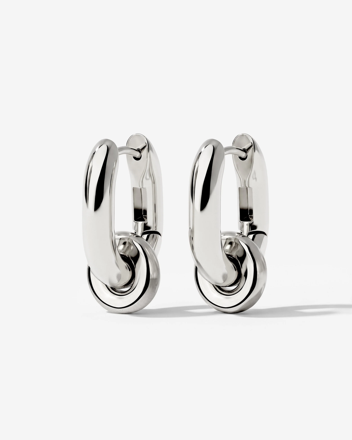 LUAMAYA Chunky Full Circle Oval Hoop Set Baby